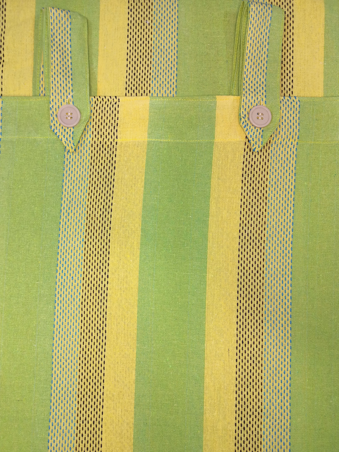 Image of Lakshmi 213 cm (7 ft) Door Cotton Semi Transparent Curtain (Pack Of 2)