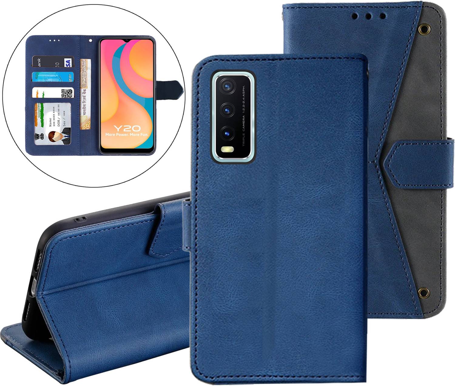 Autofocus Back Cover for Vivo Y20