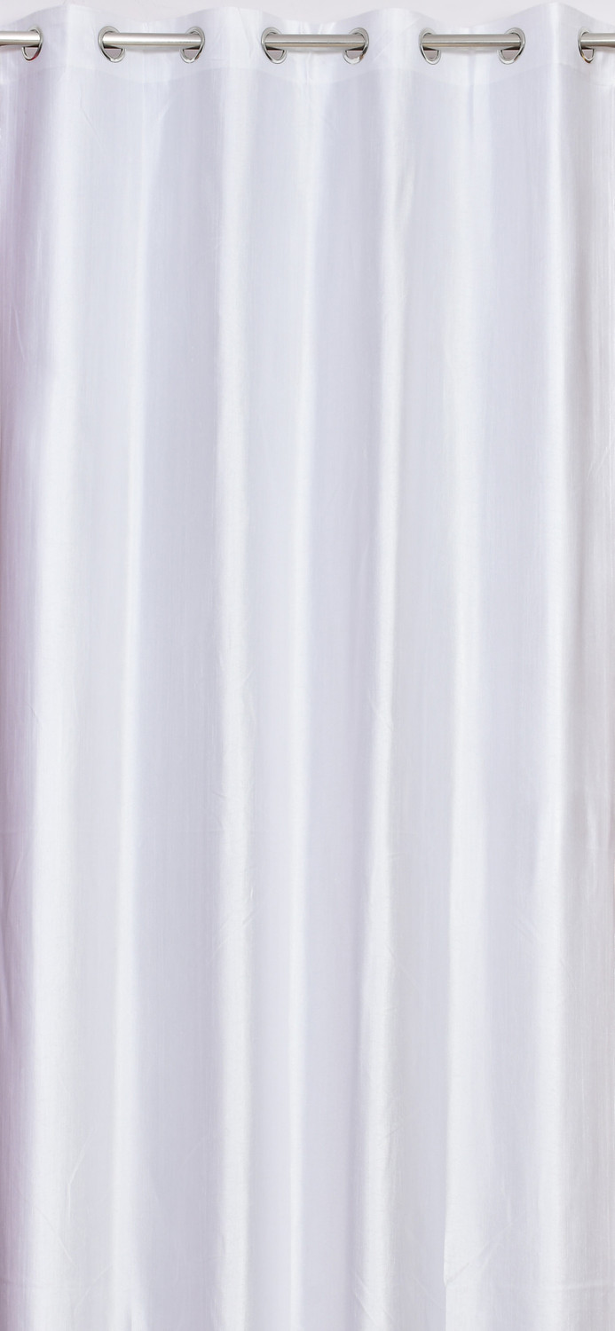 Image of Arick Home 182 cm (6 ft) Shower Polyester Semi Transparent Curtain (Pack Of 2)