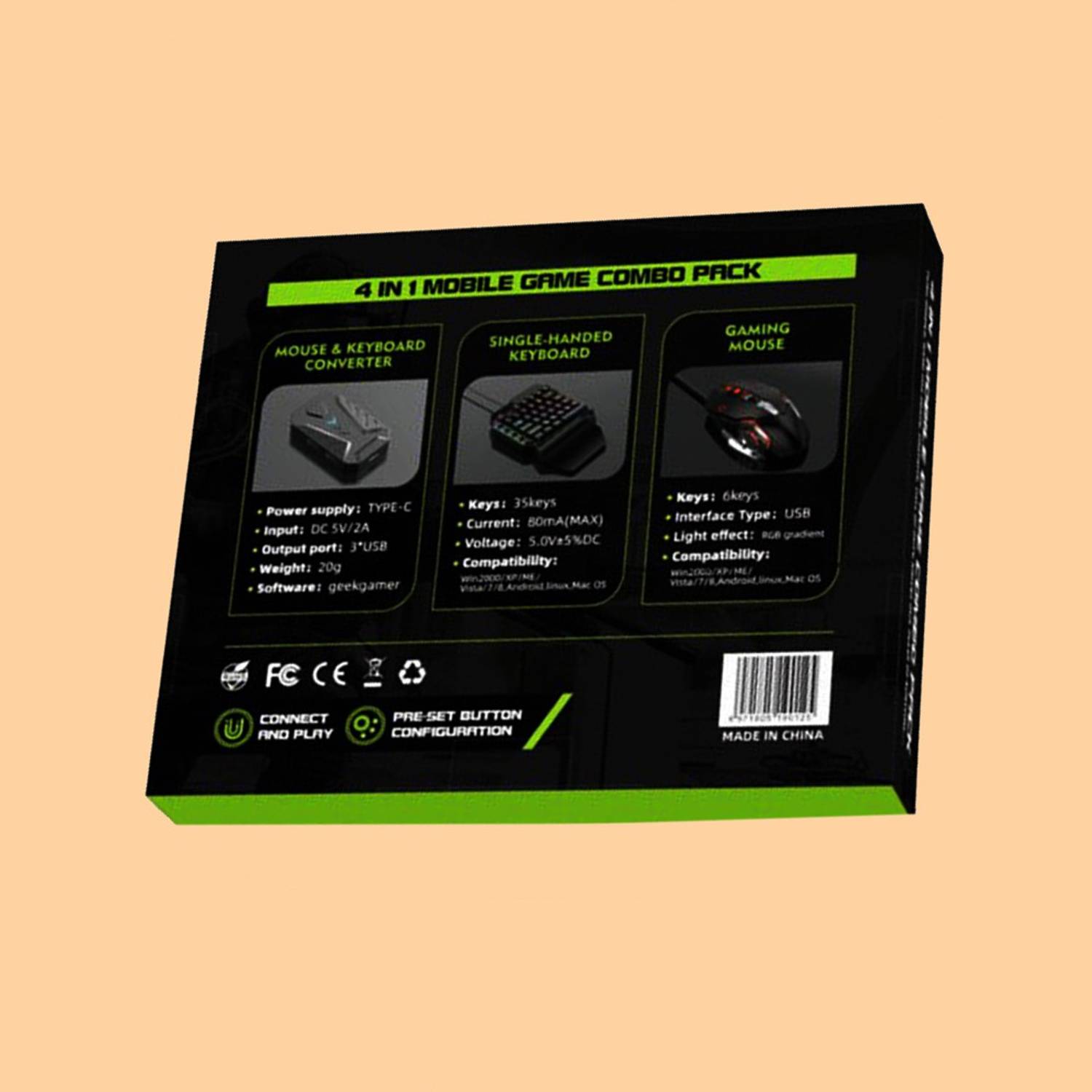 PTCMart Gaming Accessory Kit for Mobile Games - Image 3