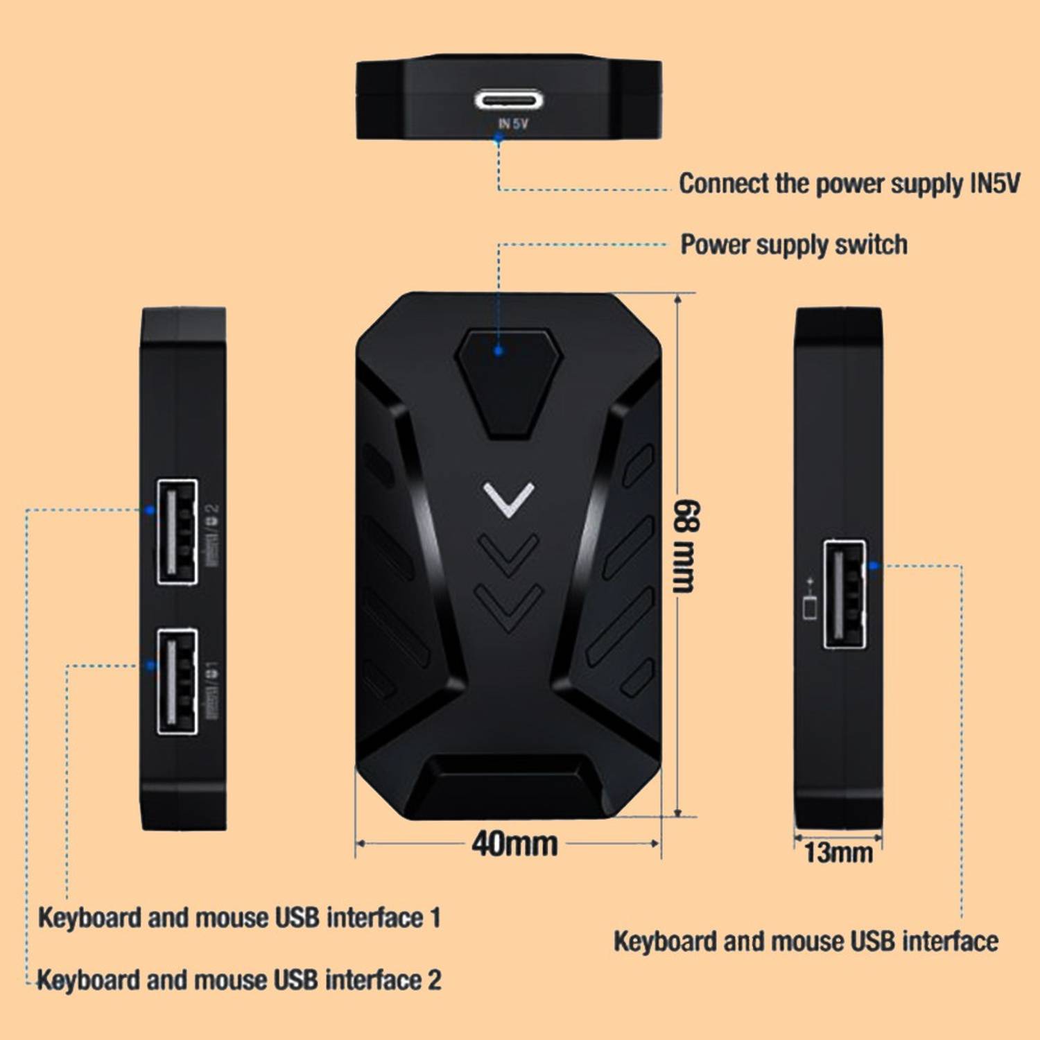 PTCMart Gaming Accessory Kit for Mobile Games - Image 4