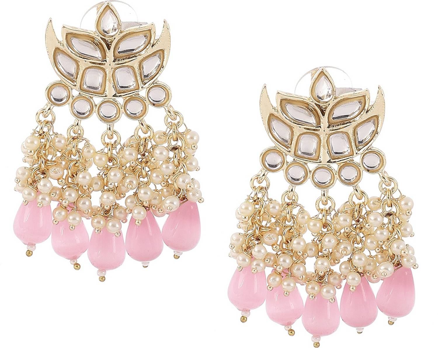 BIBA BACWJWAERG00016MRN Alloy Earring Set