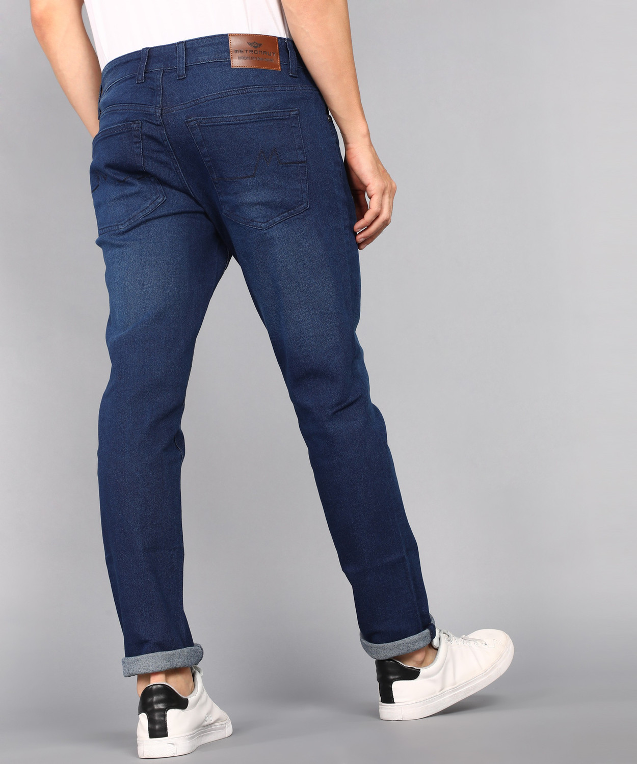 Image of METRONAUT by Flipkart Slim Men Blue Jeans