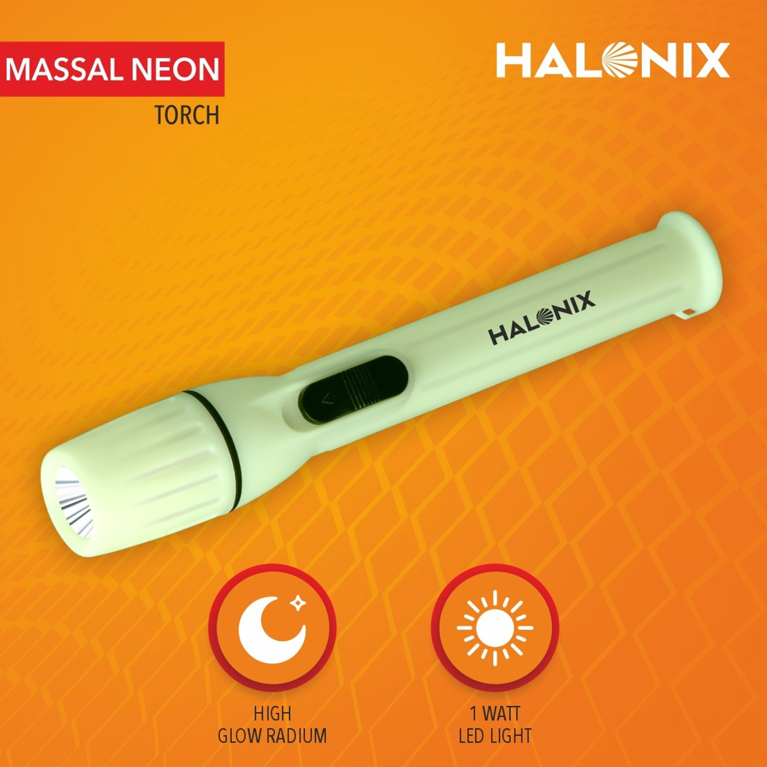 Image of HALONIX 1W Massal Neon Torch