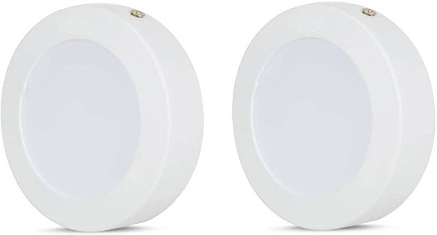 AMYSTY 9W Pack of 2 White Colour CBL Surafce Light Recessed Ceiling Light Ceiling Lamp