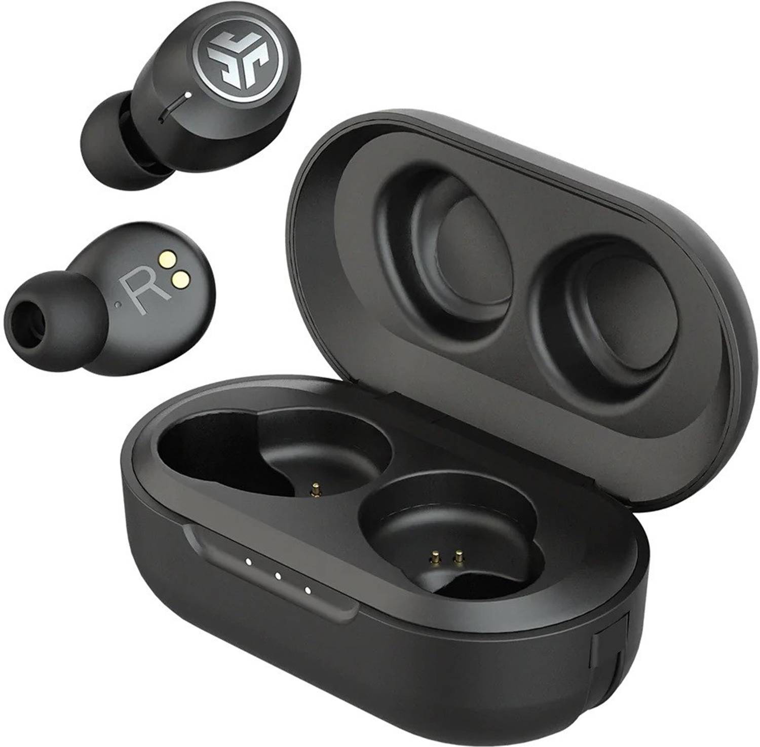 Jlab JBuds Air ANC Bluetooth Headset (Black, True Wireless)