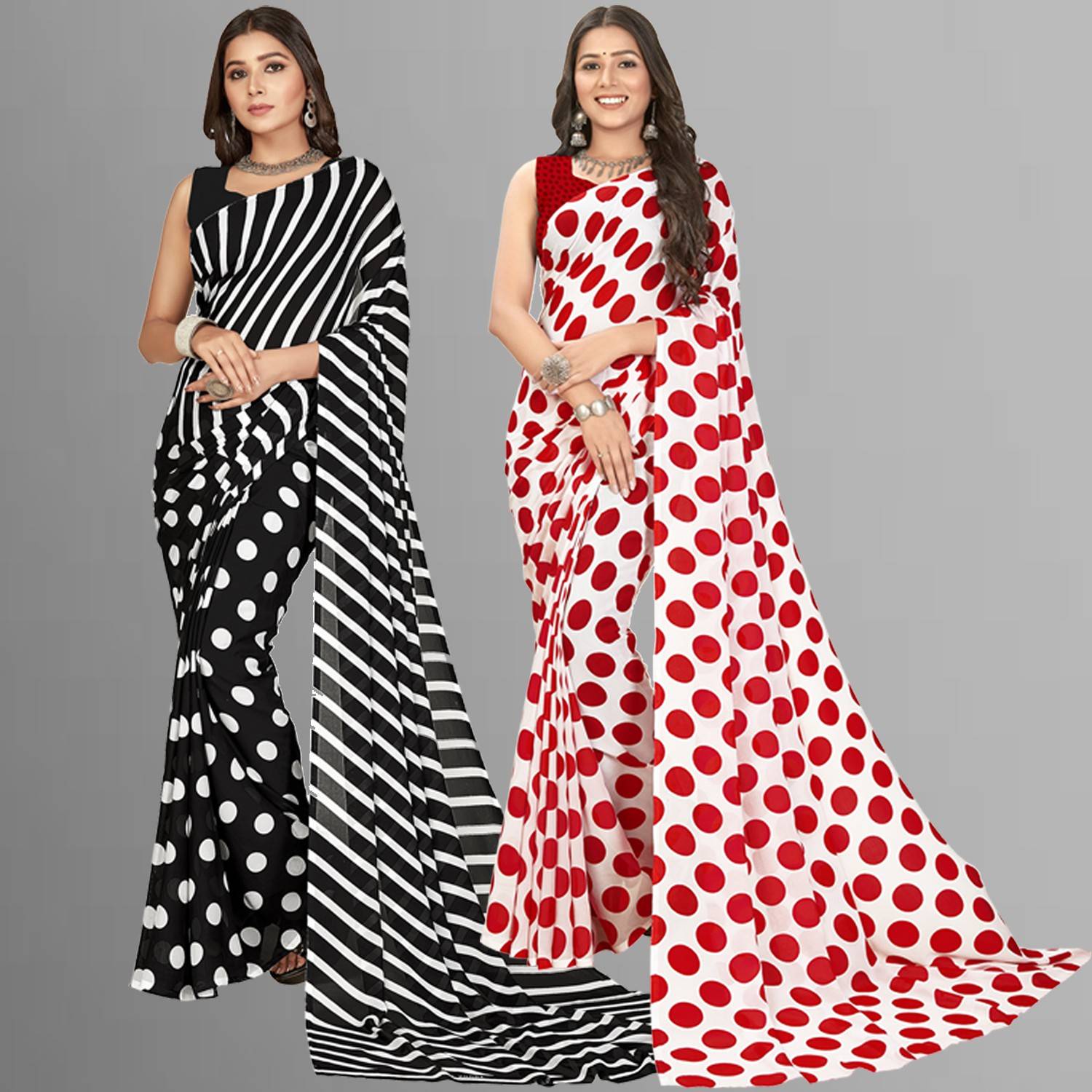 Anand Sarees Printed Daily Wear Georgette Saree