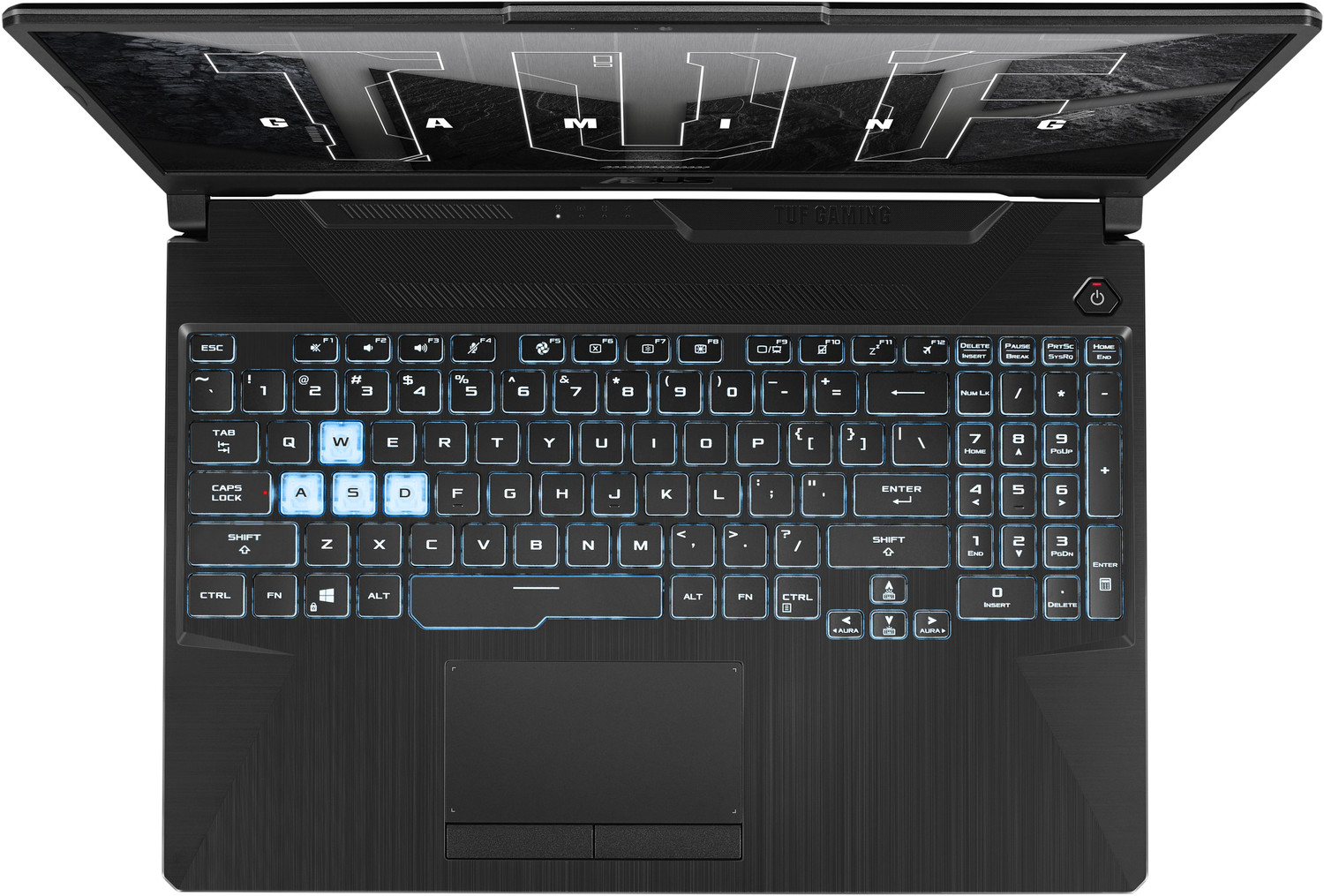 Image of ASUS TUF Gaming F15 - AI Powered Gaming Intel Core i5 11th Gen 11400H - (8 GB /1 TB SSD /Windows 11 Home /4 GB Graphics /NVIDIA GeForce RTX 2050 /70 TGP) FX506HF-HN026W Gaming Laptop
