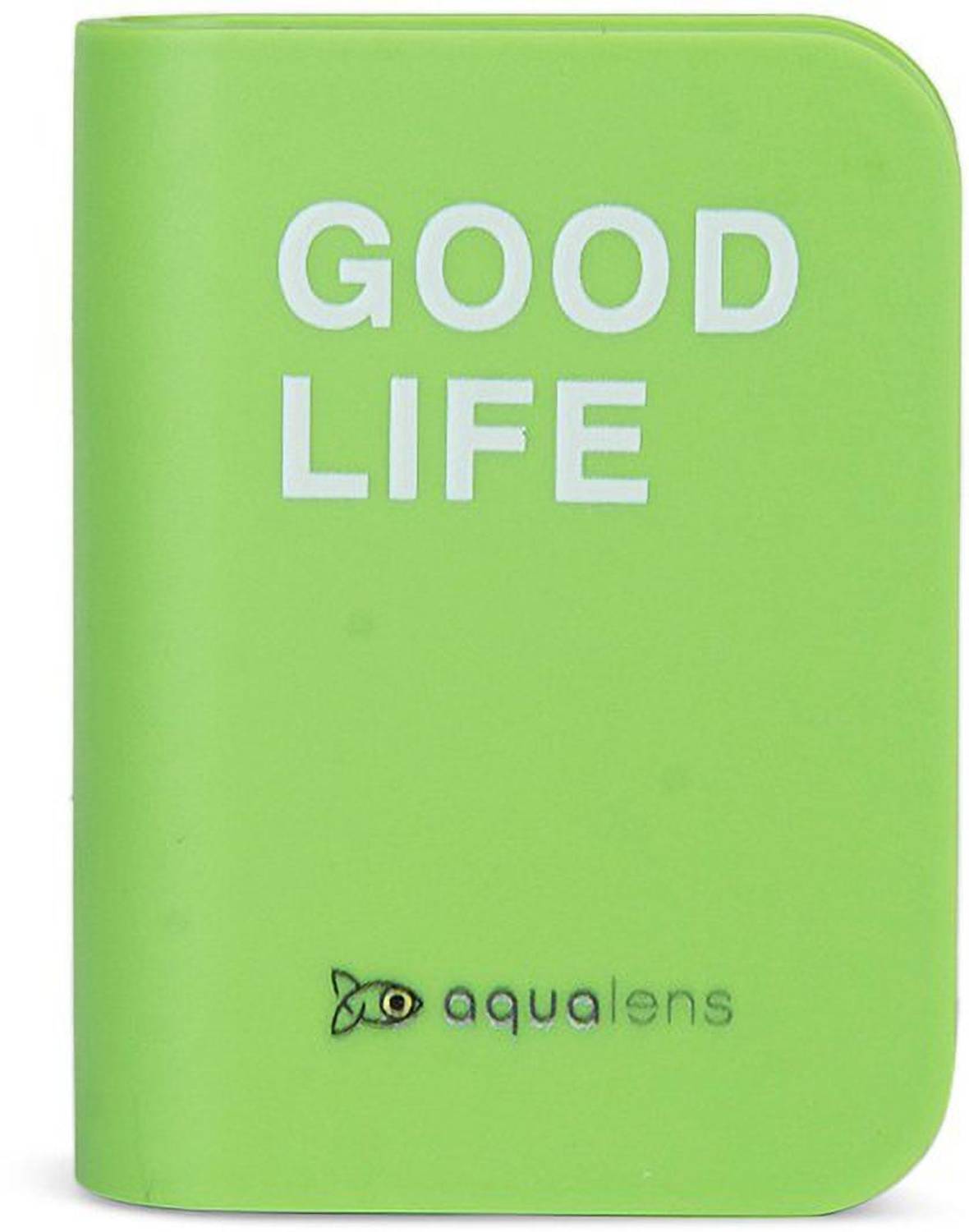 Aqualens Lens Case for Travel with Mirror, Tweezer, Applicator & Lens Box (Green)-K1702