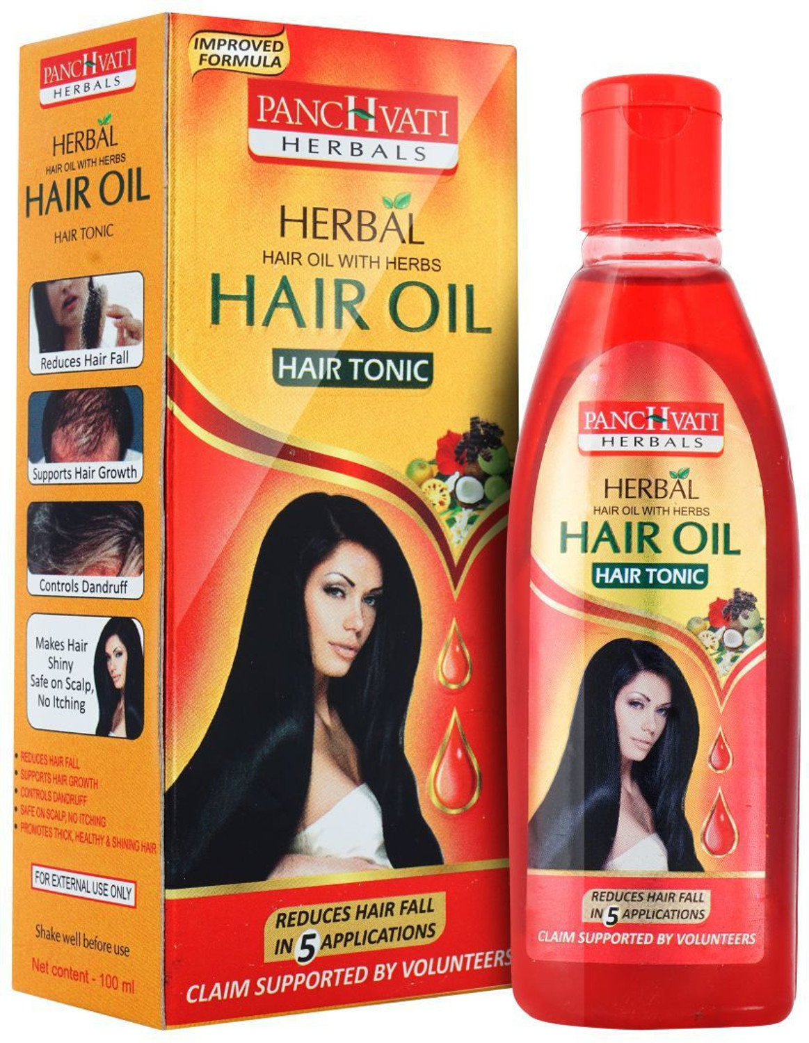 Image of panchvati Herbals Hair Tonic Oil For Hair Fall Control & Hair Growth, Nourishes Hair Roots Hair Oil
