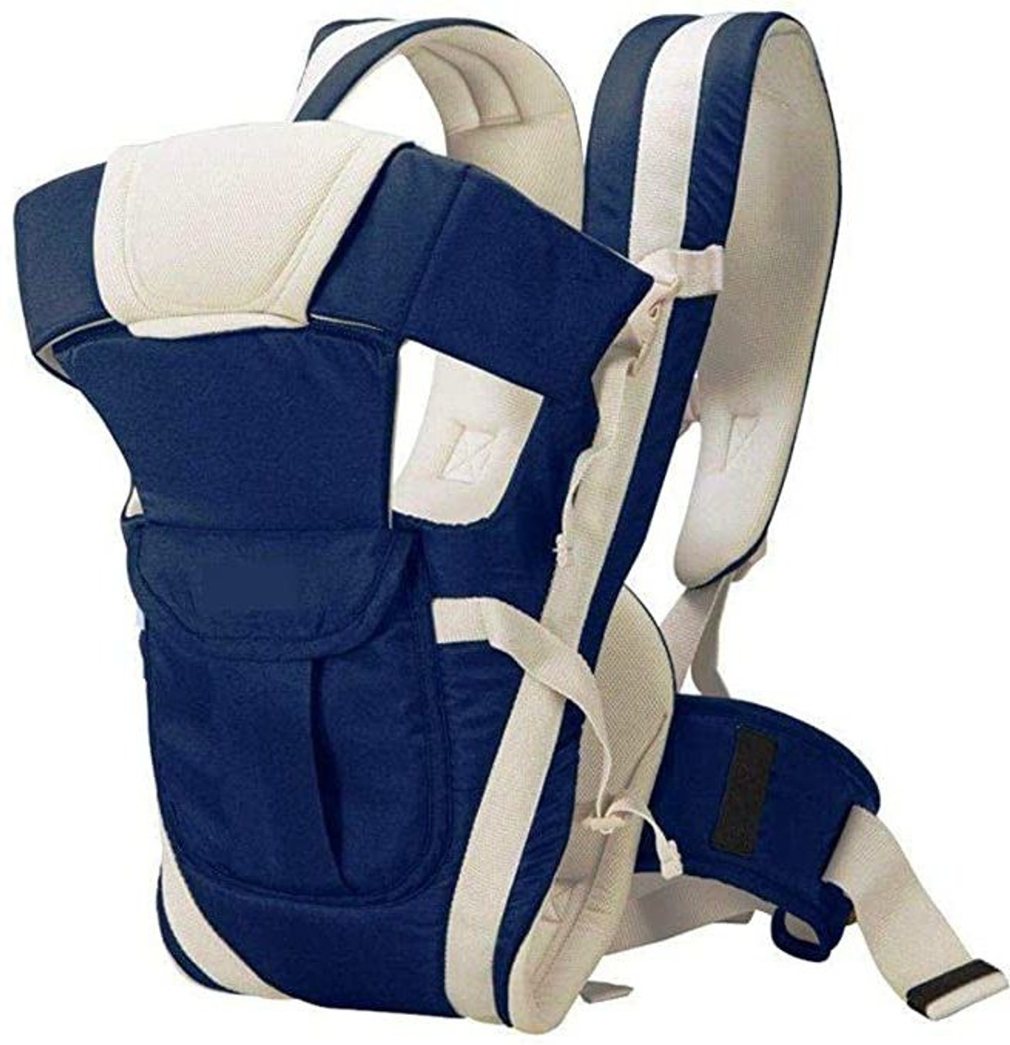 Image of KEYUR Baby Carrier 4 in 1 Position with Comfortable Head Support & Buckle Straps Baby Carrier