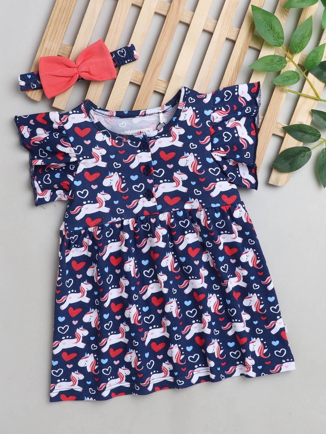 BUMZEE Girls Midi/Knee Length Casual Dress