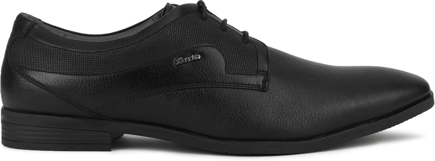 Image of Bata Cedric Milled Derby For Men