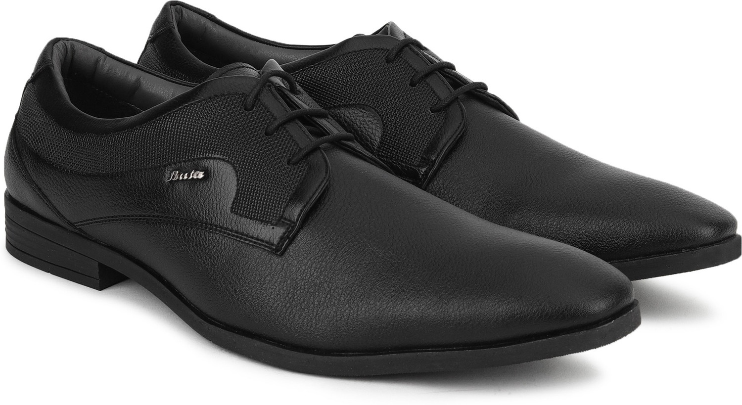 Image of Bata Cedric Milled Derby For Men