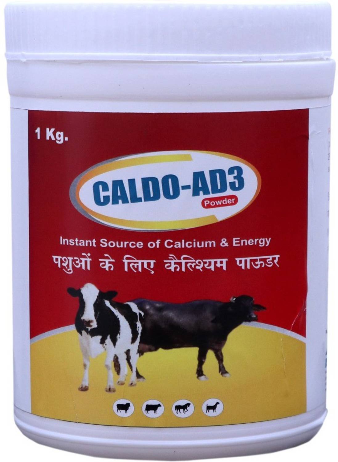Aurous Calcium and energy powder for Farm Animals Caldo AD3 Veterinary Feed Supplement Pet Health Supplements