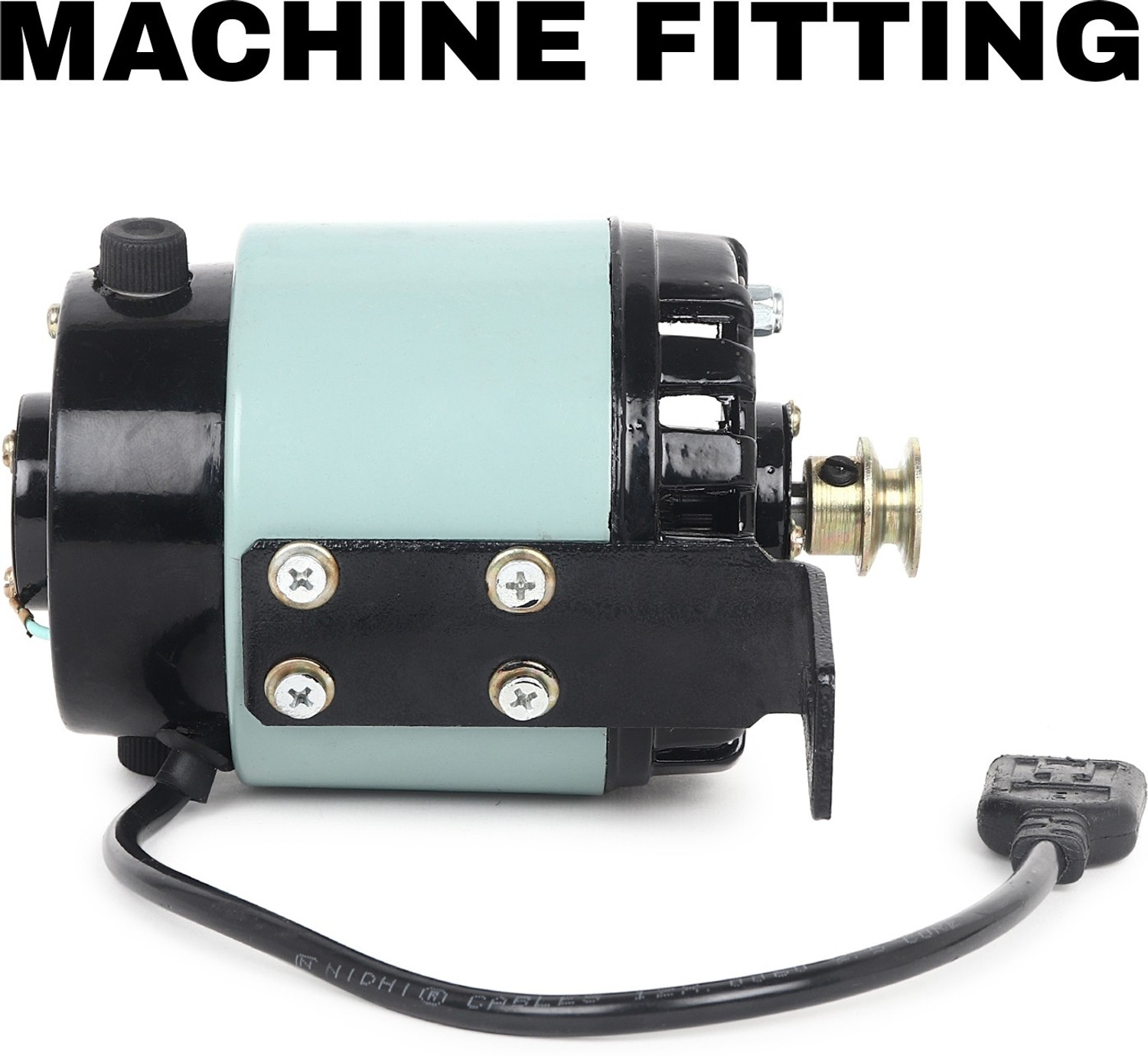 Image of Al-Faiz pro Industrial Sewing Machine Motor 1 /12 HP And Heavy Controller(Copper Winding) Electric Sewing Machine 100 built-in stitches 200 SPM 6 Months Warranty gray