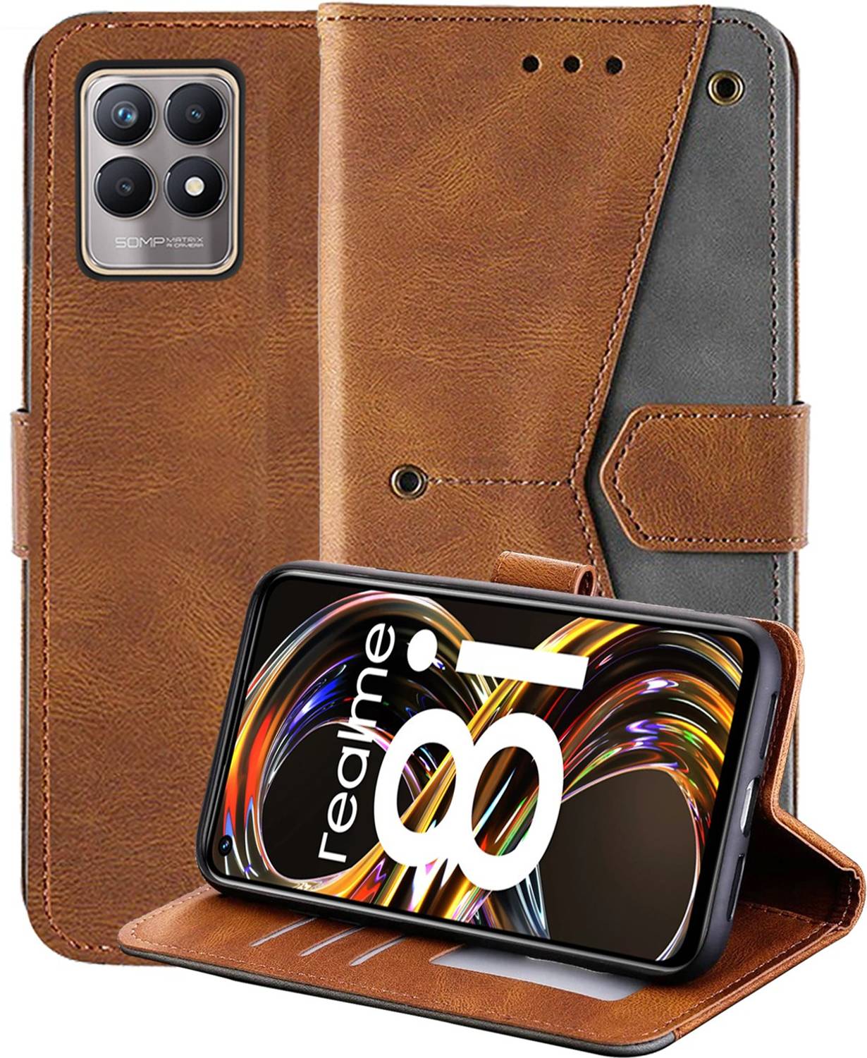 Autofocus Back Cover for Realme 8i