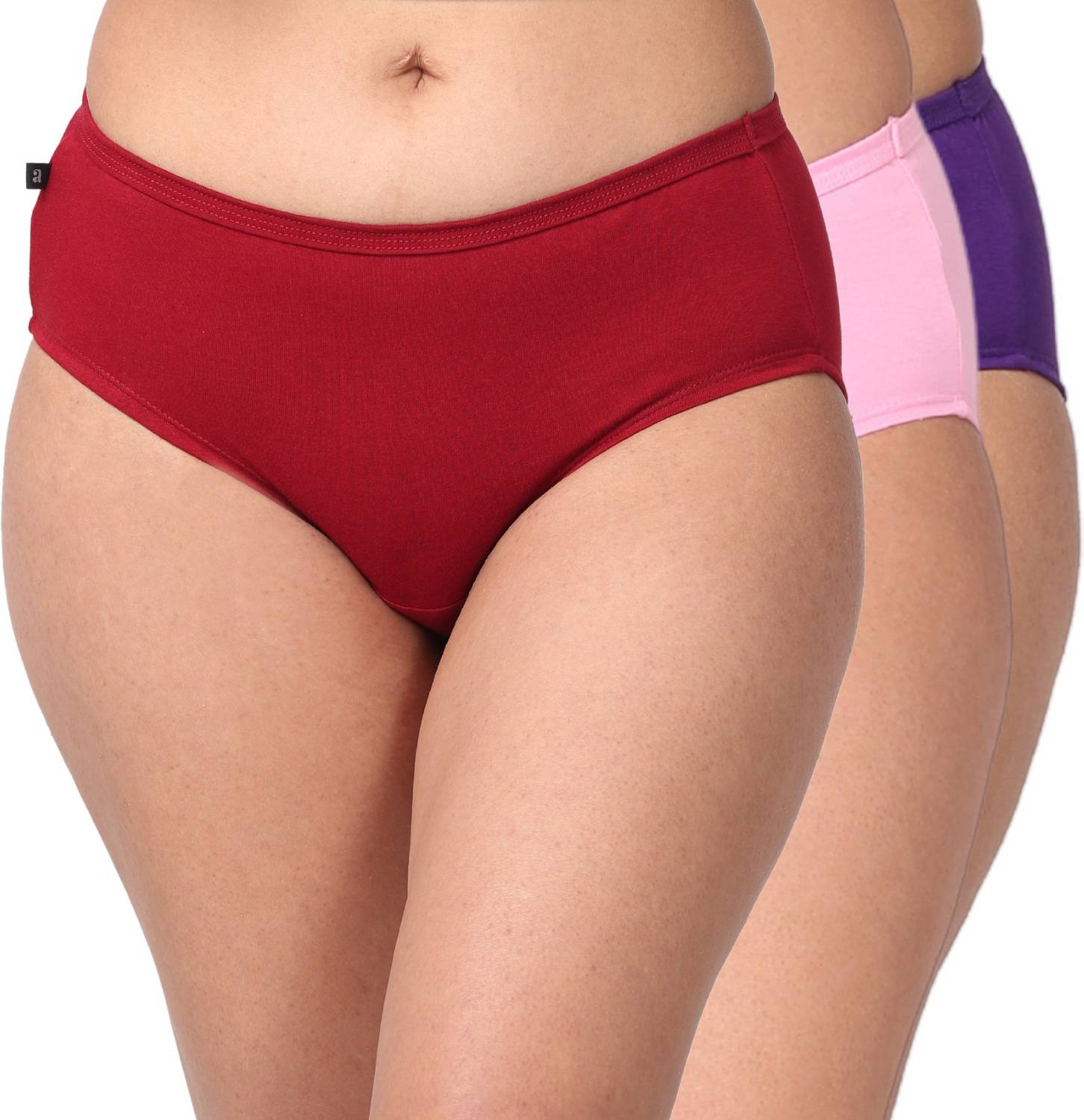Adira Pack of 3 Women Hipster Multicolor Panty