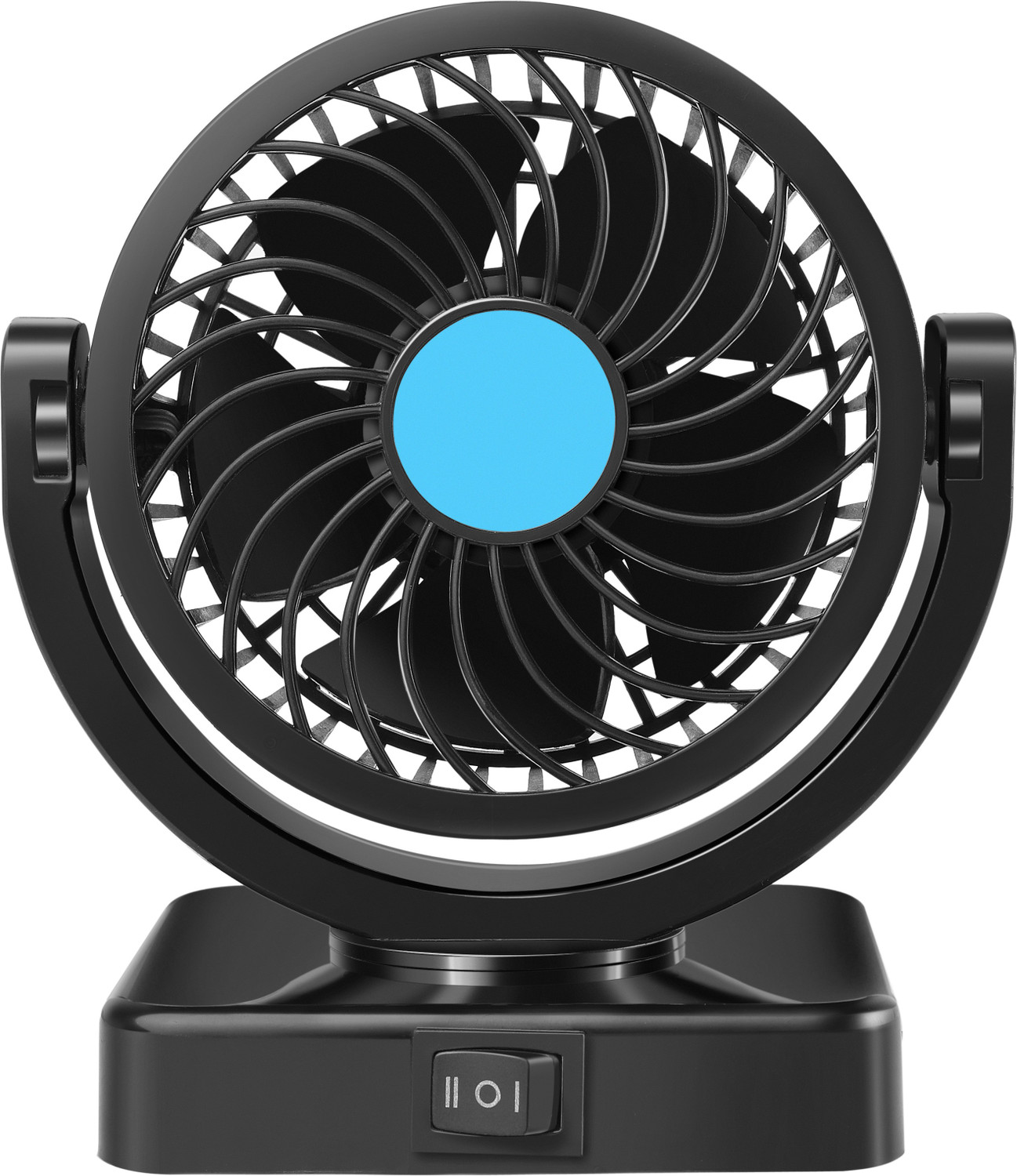 Image of YUNEIK Cooling Car Fan 360 Degree Rotatable For vehicle-Y 221 Car Interior Fan