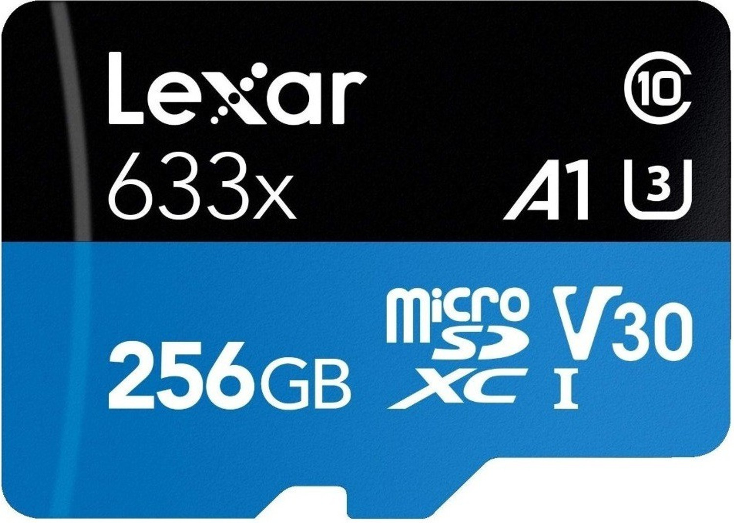 Image of Lexar LSDMI256BB633A 633x 256 MicroSDXC Class 10 100 MB /s Memory Card Compatible with Camera