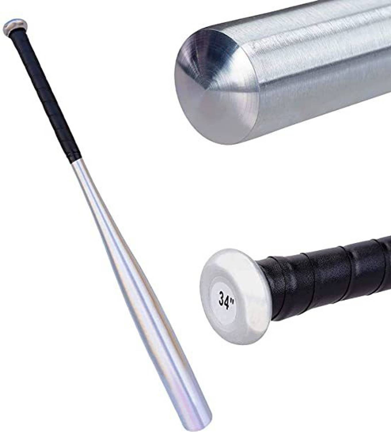 Owlix 32 Inch Alloy Baseball Bat with Rubber Grip - Image 3