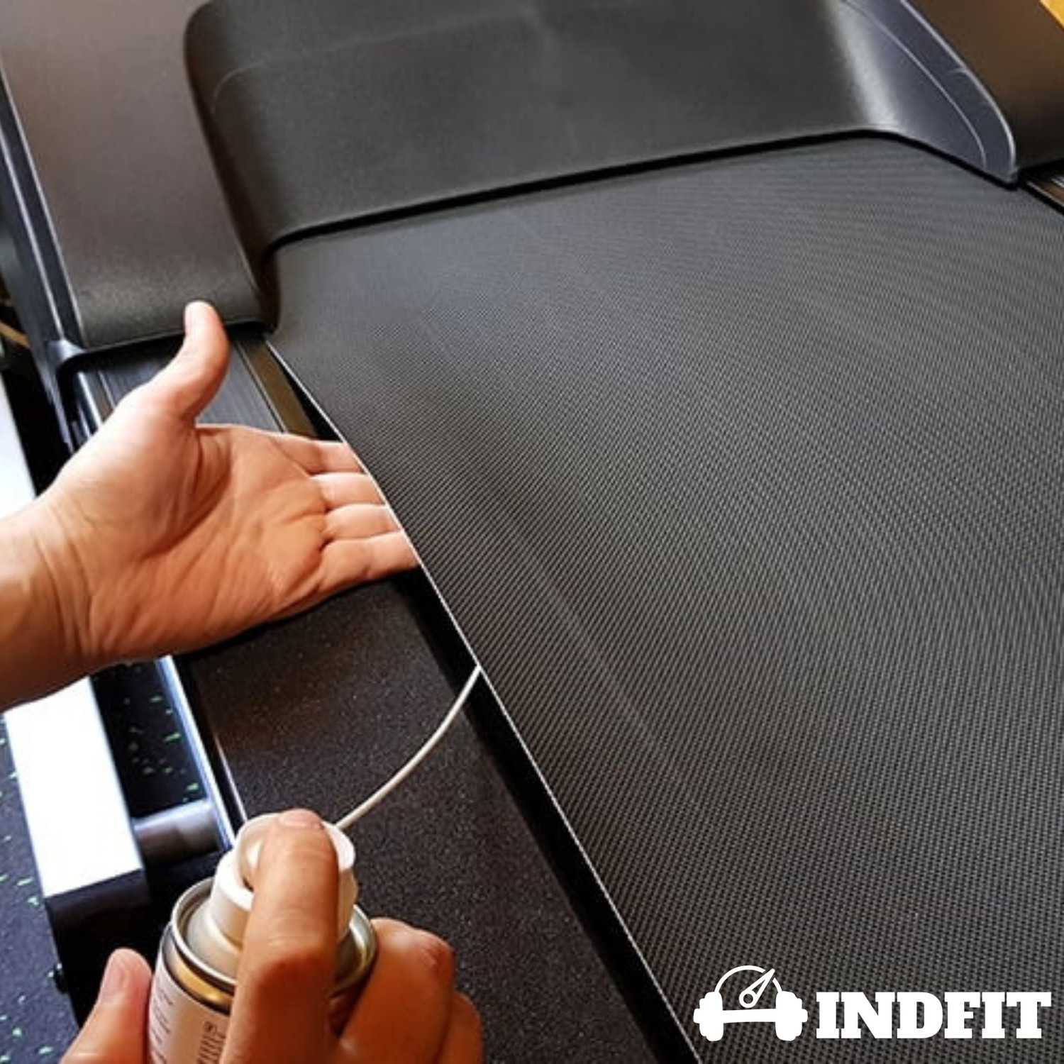 Image of INDFIT Treadmill Lubricant Spray 100% Silicone Oil (550ml), to Smoothen Treadmill Belt Manual Sprayer