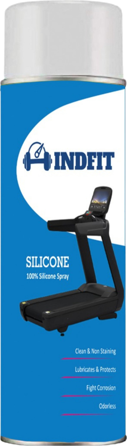 Image of INDFIT Treadmill Lubricant Spray 100% Silicone Oil (550ml), to Smoothen Treadmill Belt Manual Sprayer