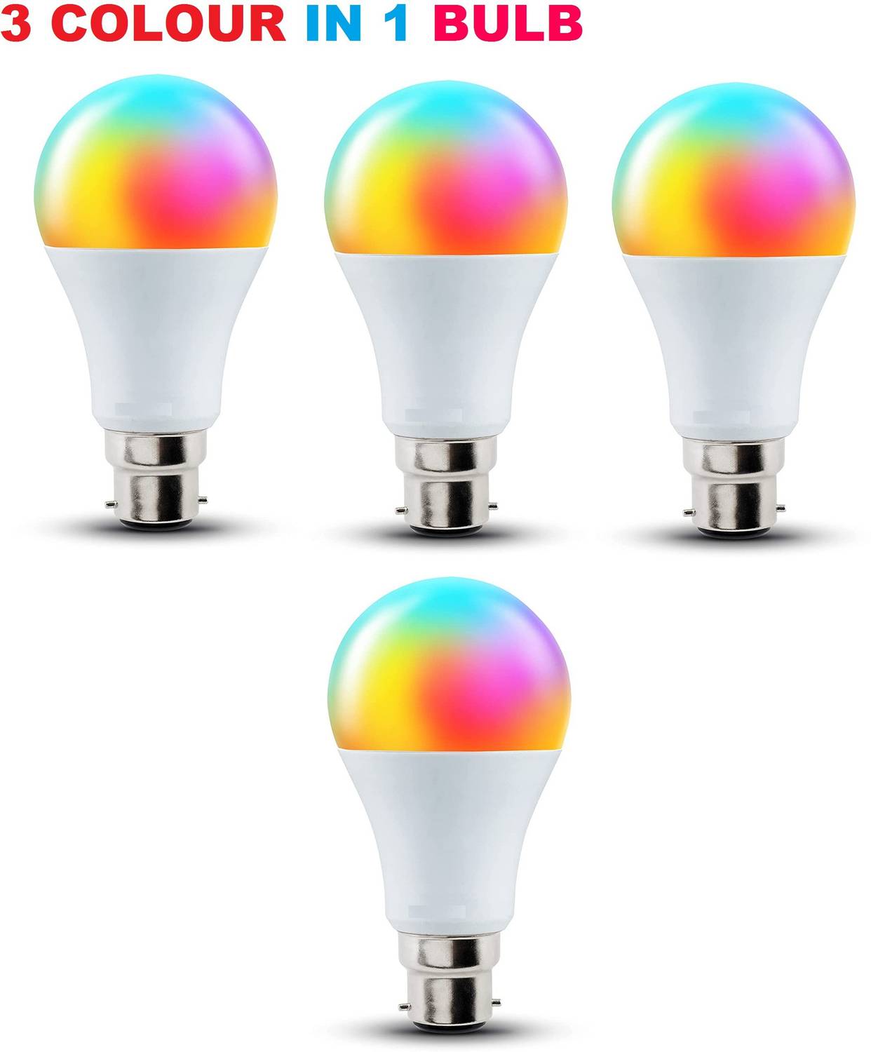 Brightstar 10 W Basic Round B22 LED Bulb