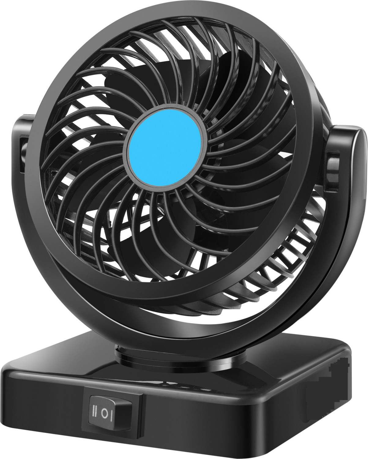Image of YUNEIK Cooling Car Fan 360 Degree Rotatable For vehicle-Y 221 Car Interior Fan