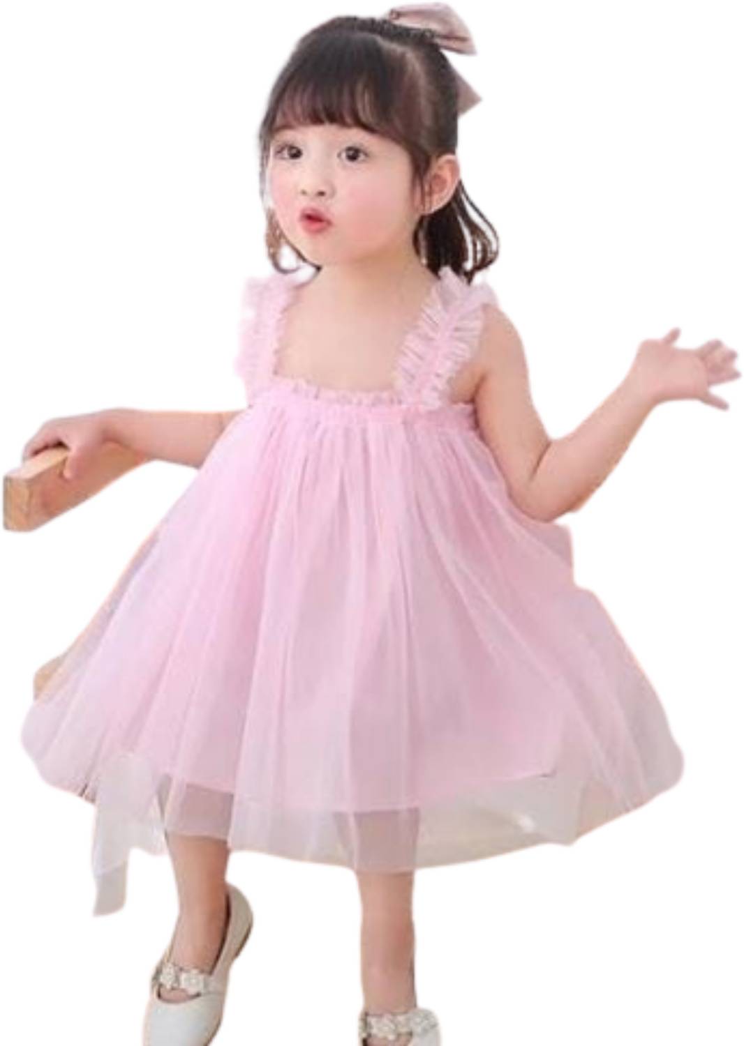 4JSTAR Baby Girls Below Knee Casual Dress