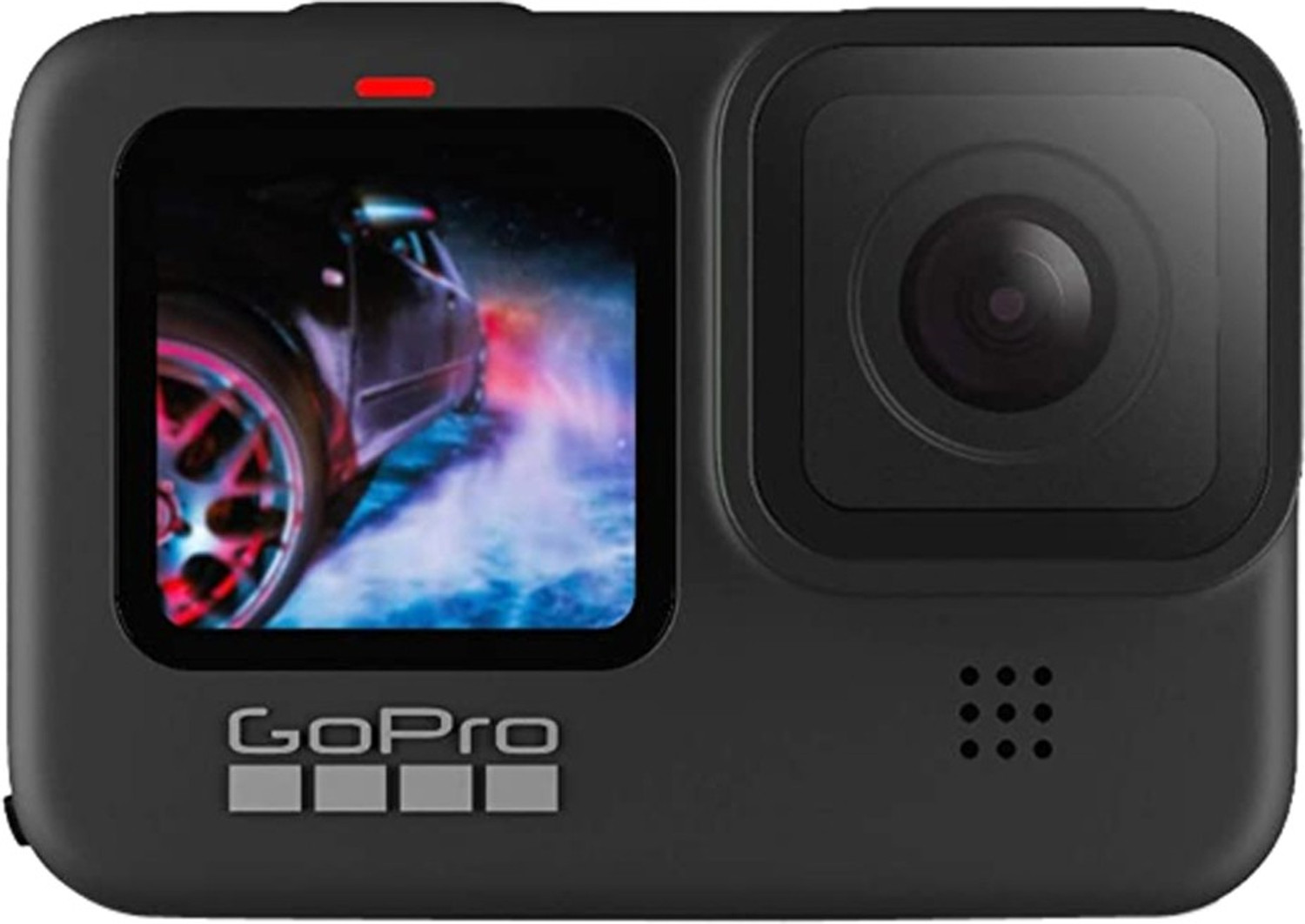 Image of GoPro Hero 9 bundle, with extra Rechargeable Battery, Remote and Case HERO9 Sports and Action Camera