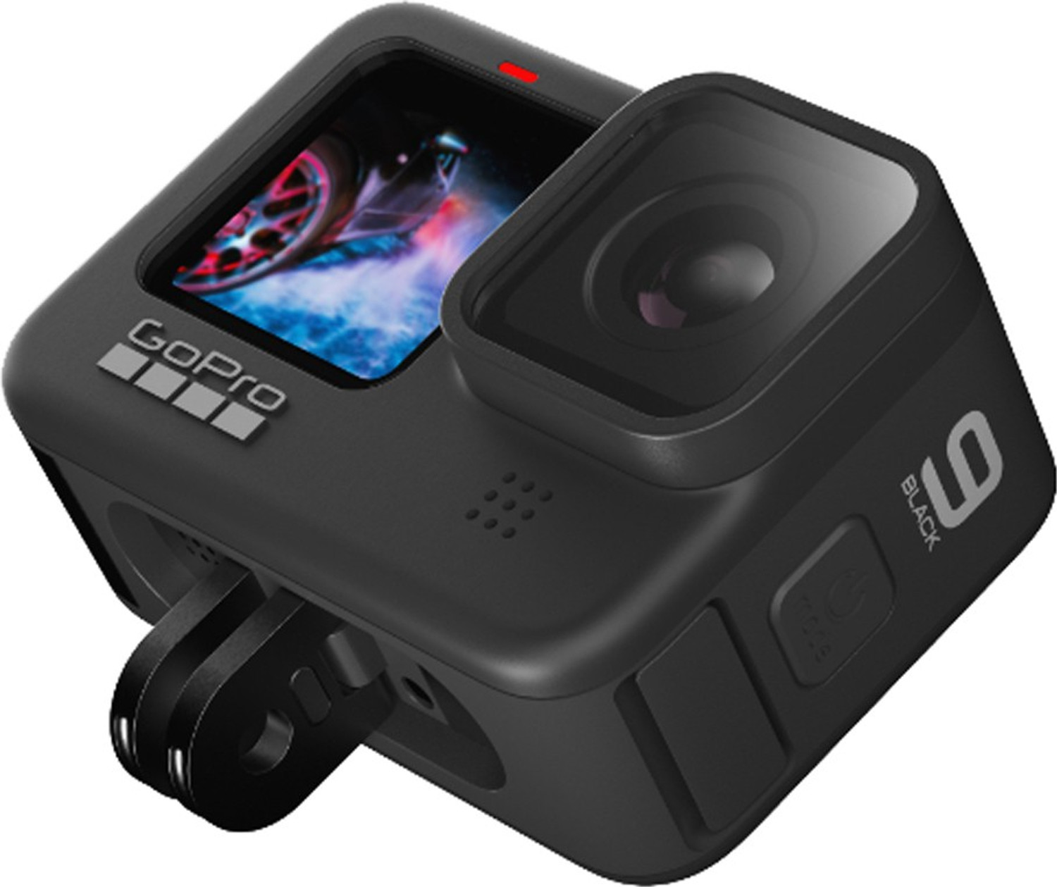 Image of GoPro Hero 9 bundle, with extra Rechargeable Battery, Remote and Case HERO9 Sports and Action Camera