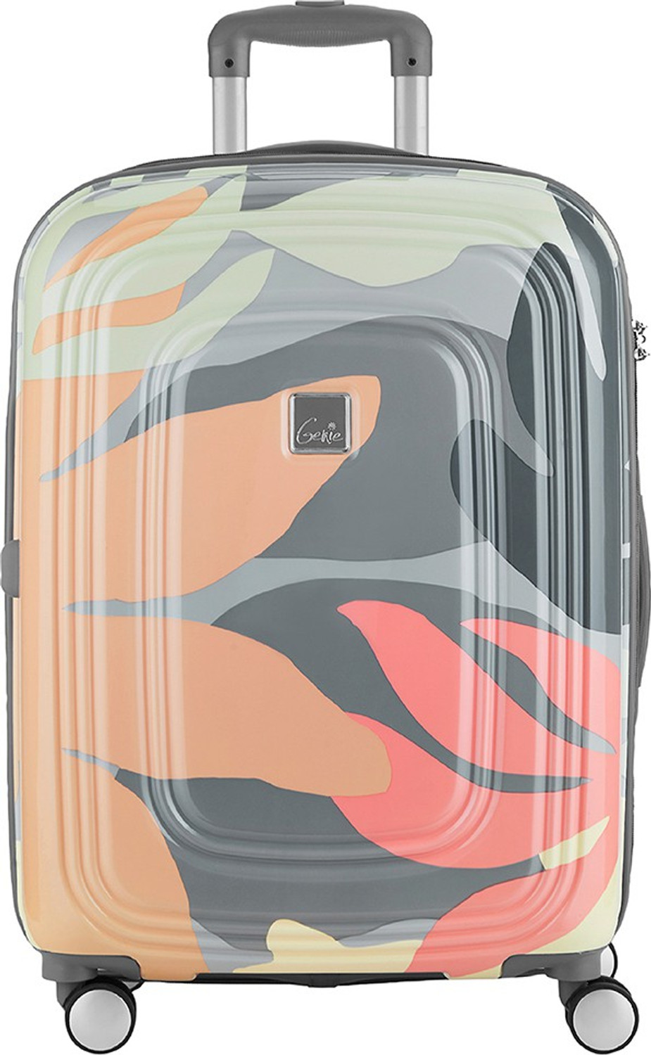 Image of Genie Large Check-in Suitcase (79 cm) 8 Wheels - FLORENTINE 79 - Pink