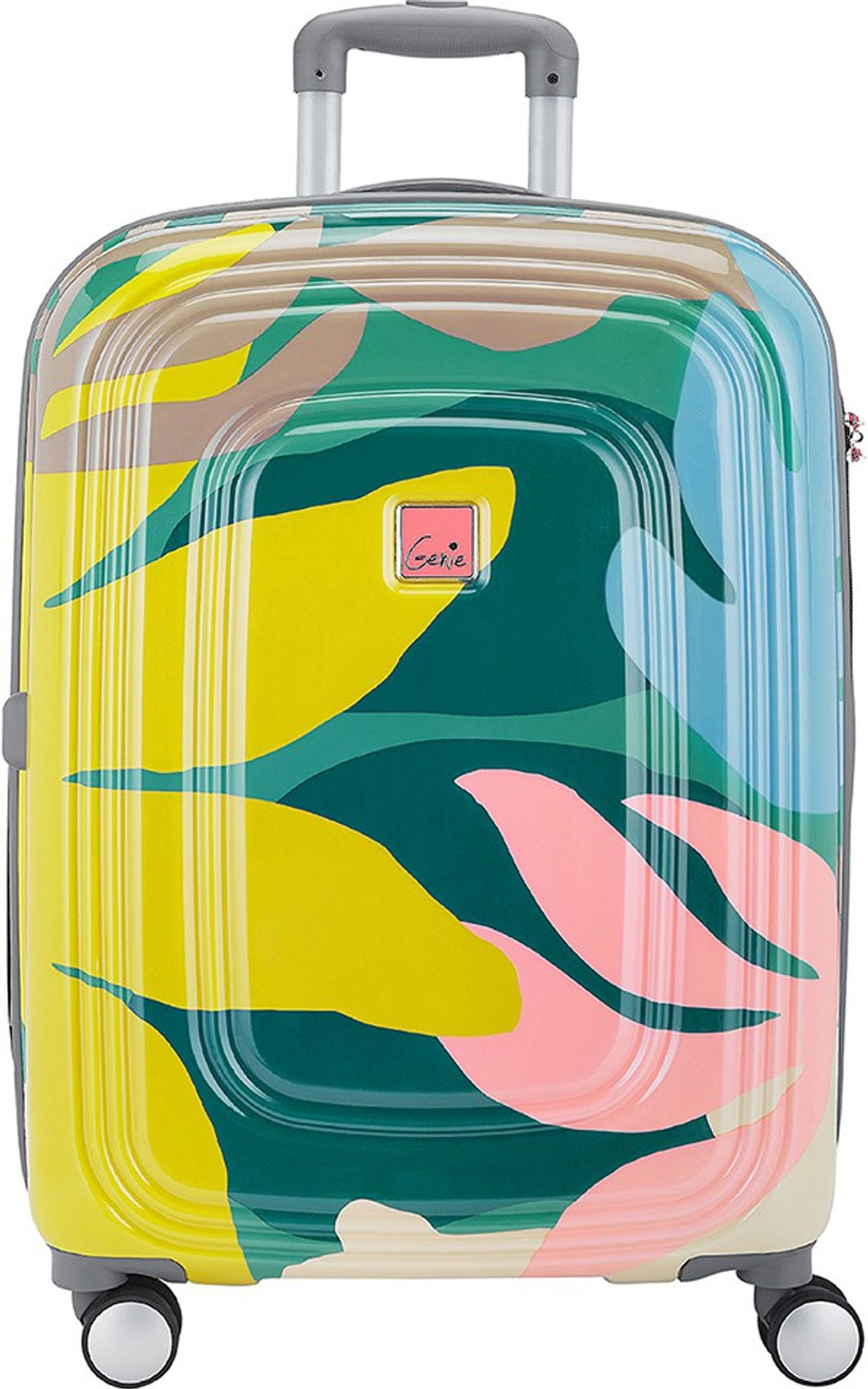 Image of Genie Large Check-in Suitcase (79 cm) 8 Wheels - FLORENTINE 79 - Multicolor