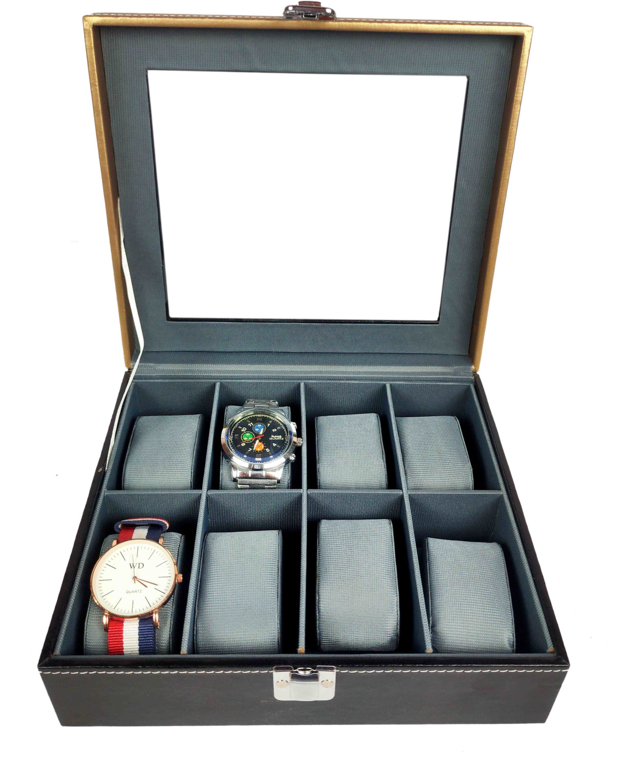 Image of Galaxy Craft Black and Tan Watchcase Watch Box