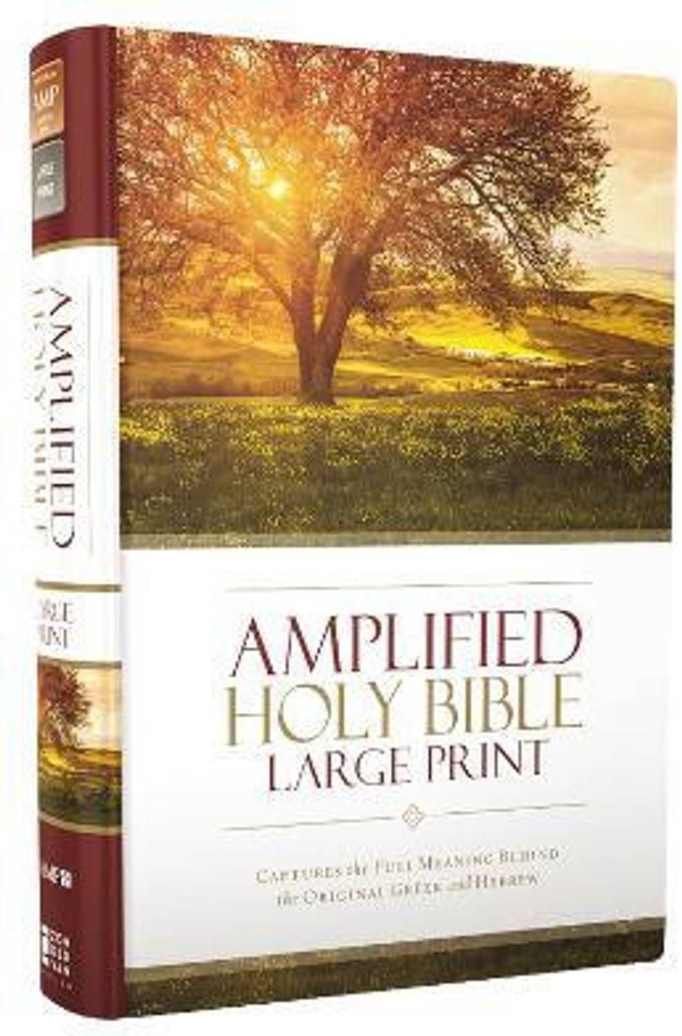Amplified Holy Bible, Large Print, Hardcover