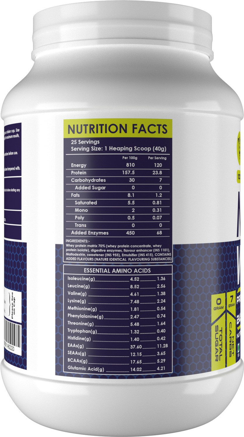 Image of Muscle Asylum Muscle Whey 100% Whey Protein-Double Chocolate-1Kg &Creatine -250gm (Unflavored) Whey Protein