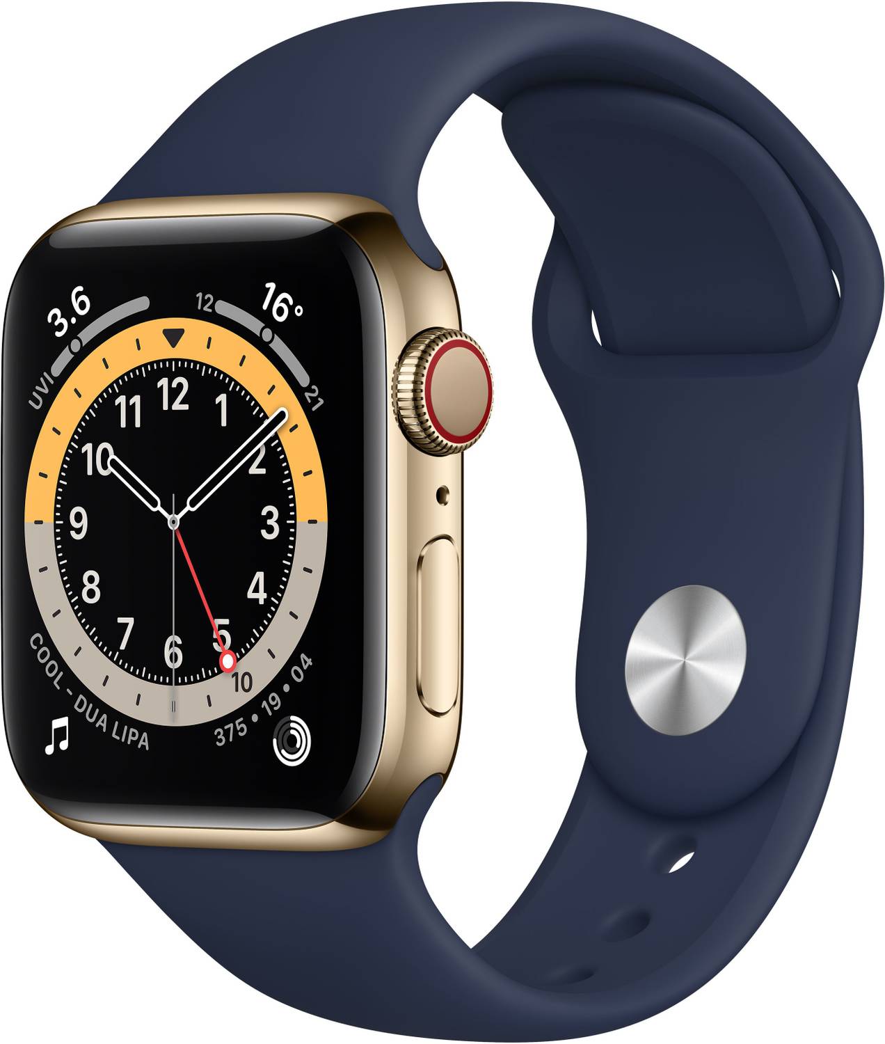 Apple Watch Series 6 GPS + Cellular (Blue Strap, Regular)