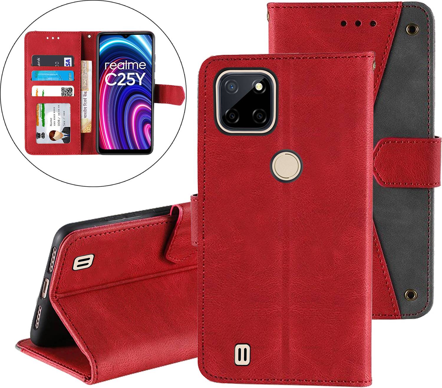 Autofocus Back Cover for Realme C25Y