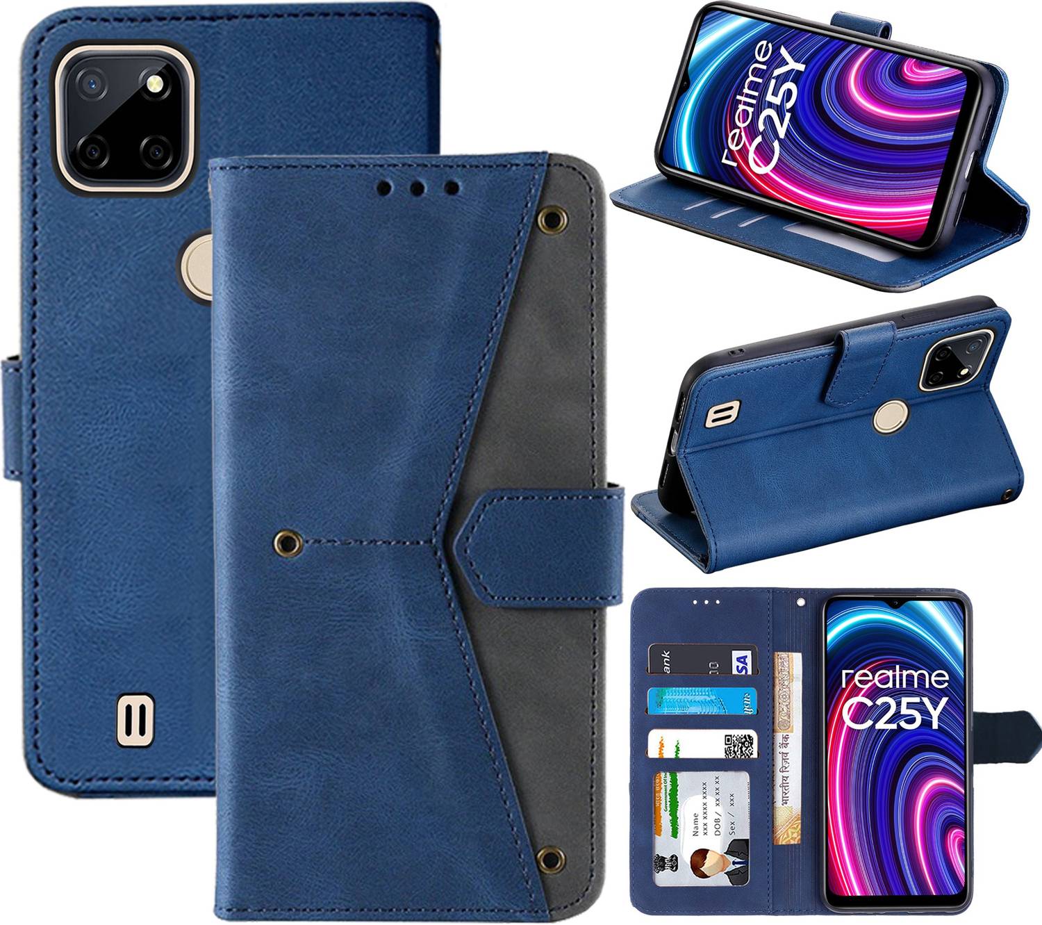Autofocus Flip Cover for Realme C25Y