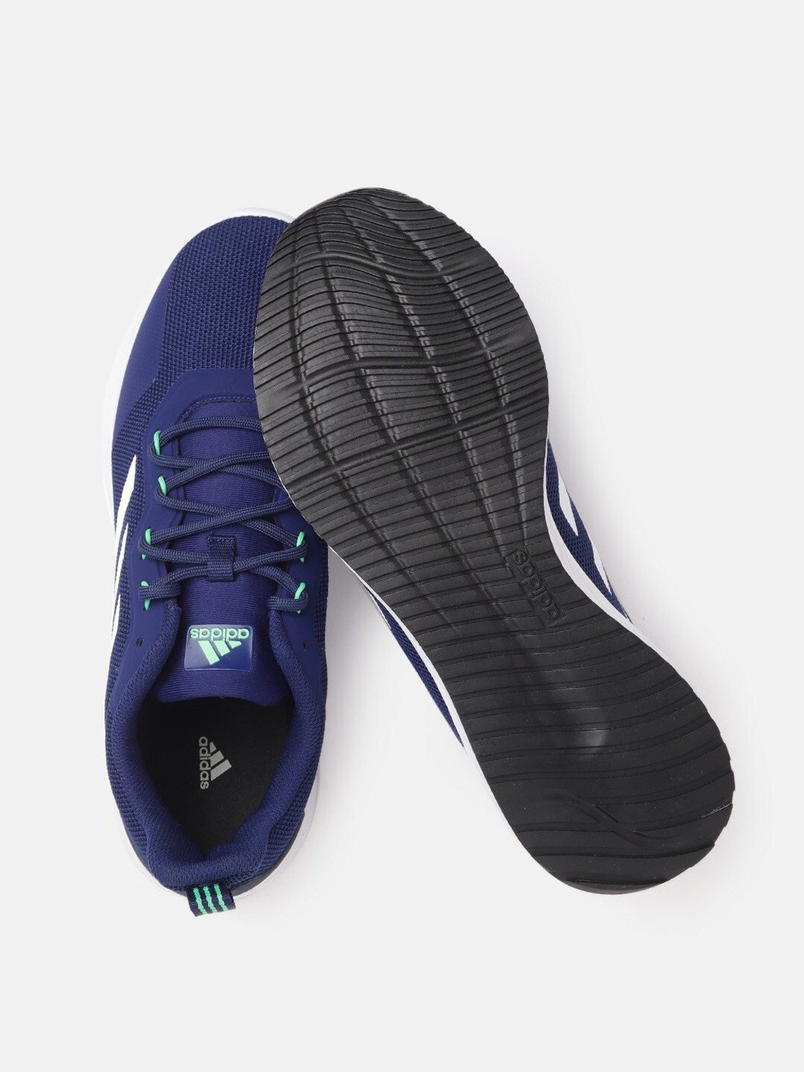 Image of ADIDAS Woven Design Quickflow Running Shoes For Men
