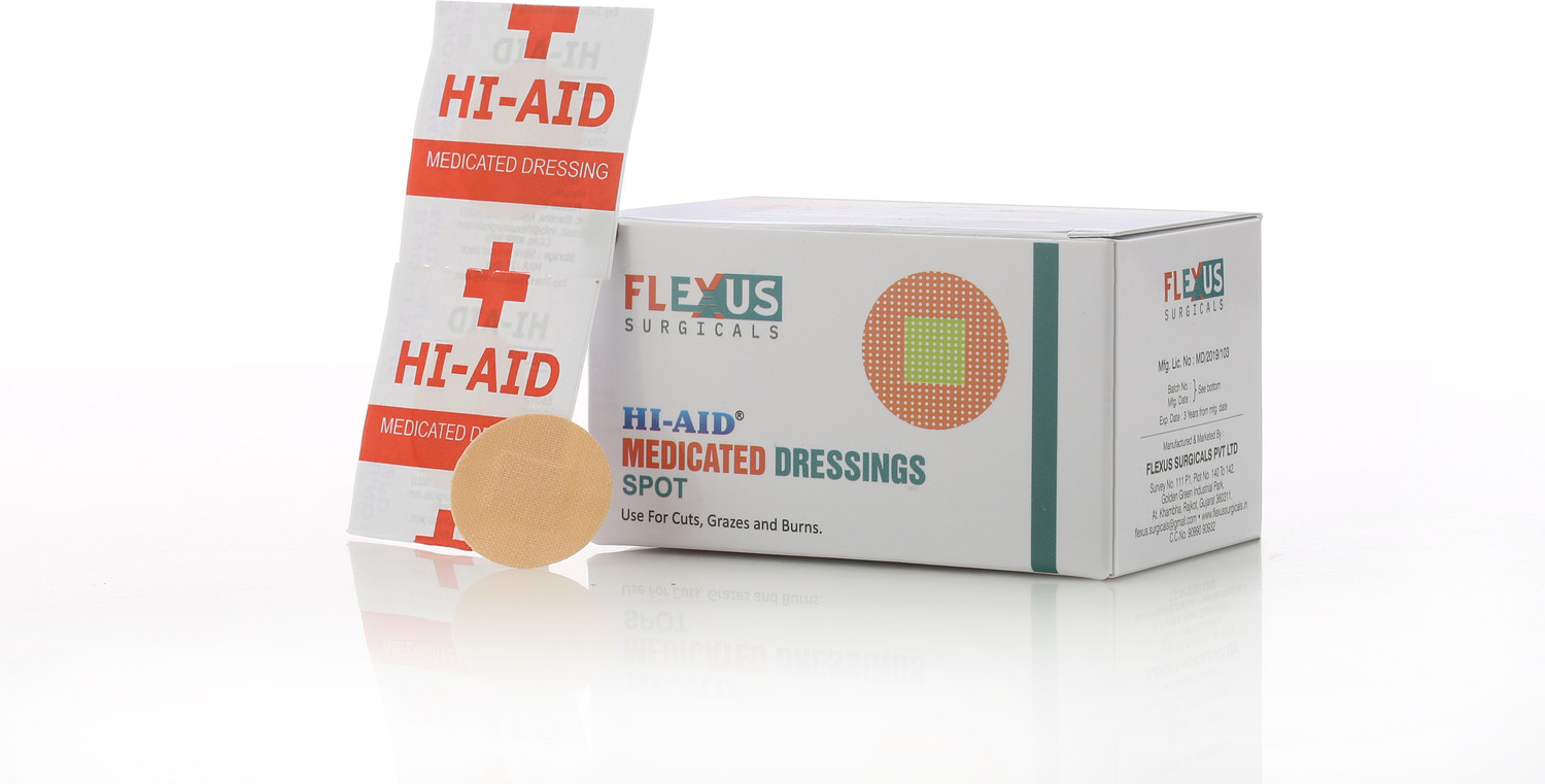 Image of Hi-Aid FIRST AID SPOT BANDAGES (1000PCS) Adhesive Band Aid