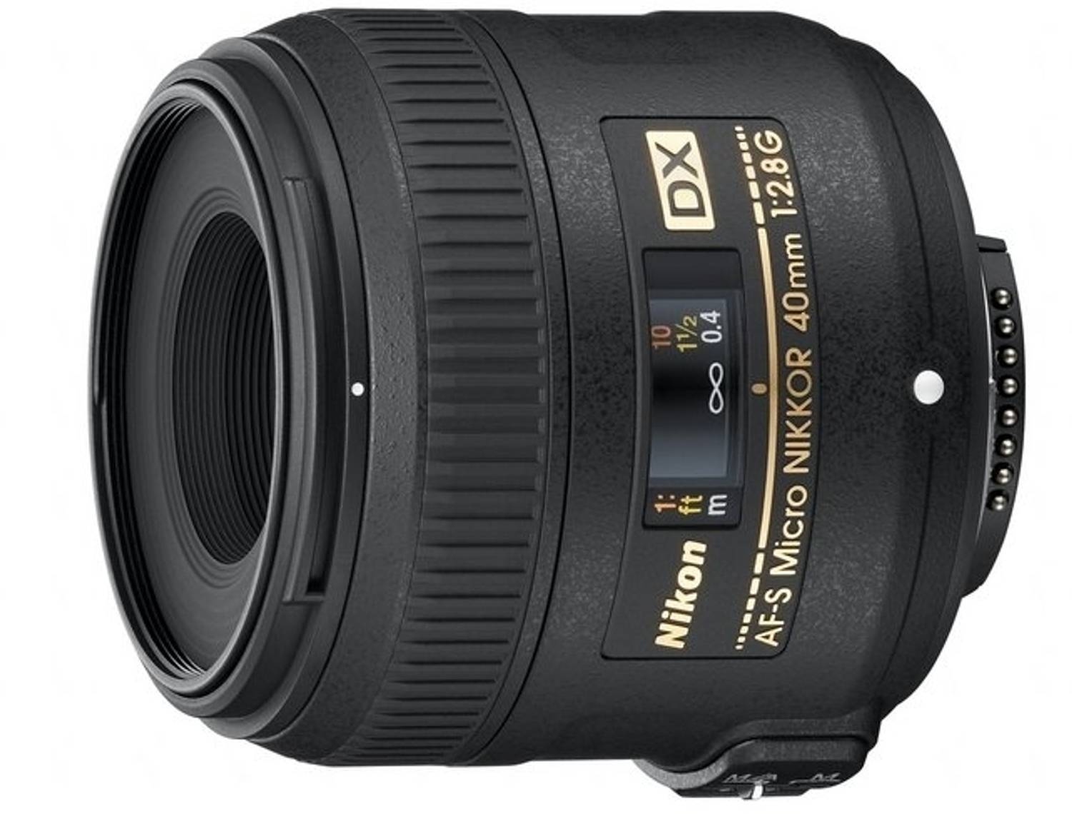 NIKON AF-S DX Micro NIKKOR 40mm f/2.8G Macro Prime Lens - NIKON