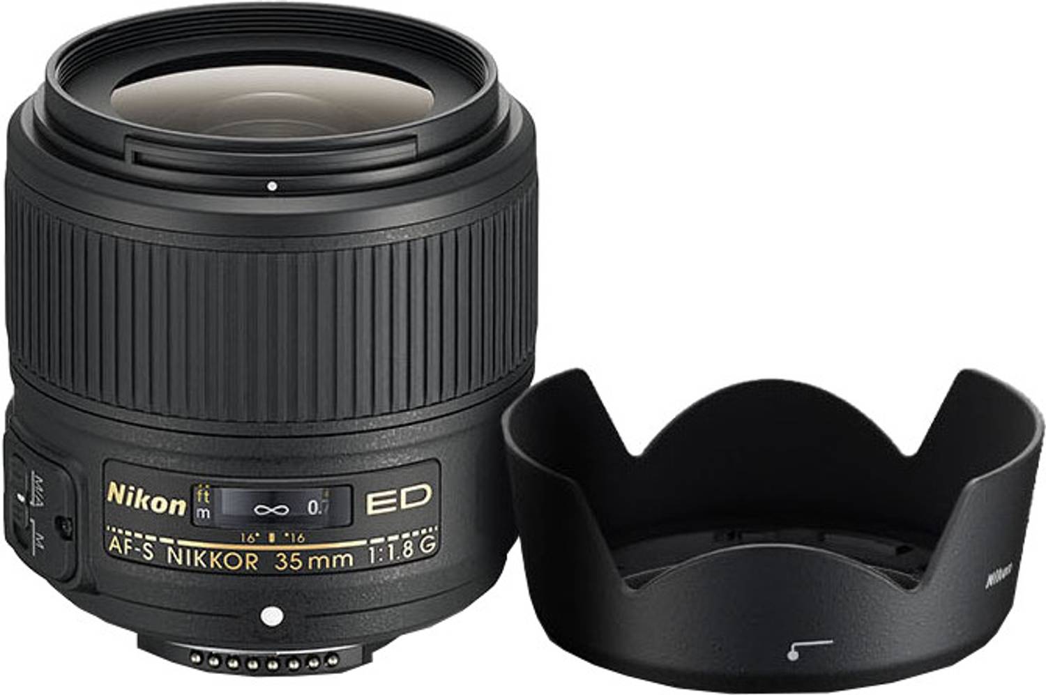 NIKON AF-S Nikkor 35 mm f1.8G ED Wide-angle Prime Lens - NIKON