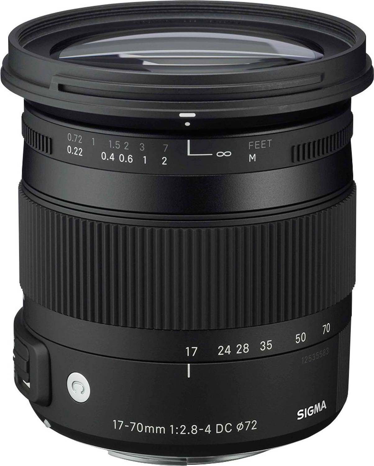SIGMA 17 - 70 mm f/2.8 - 4 DC Macro OS HSM Contemporary for Canon