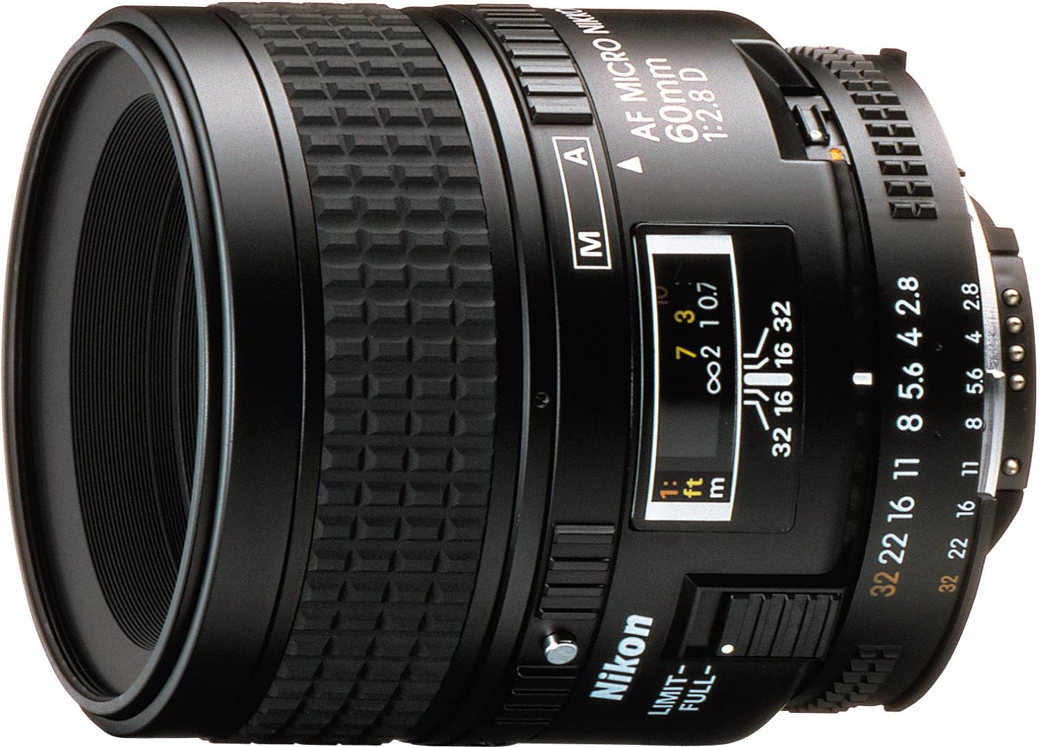 NIKON AF Micro-Nikkor 60 mm f/2.8D Macro Prime Lens - NIKON