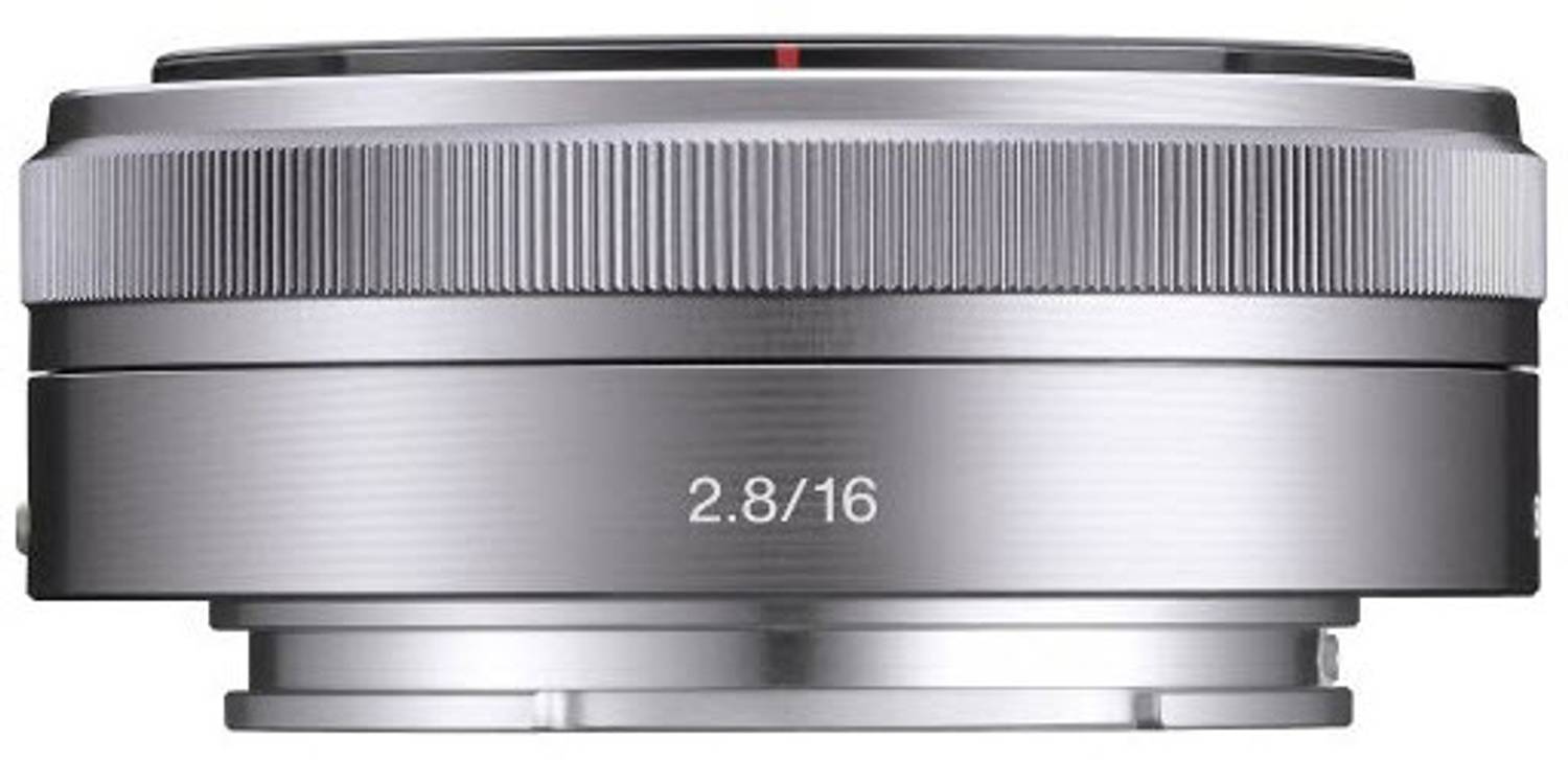 SONY SEL16F28 Interchangeable Alpha E-mount 16 mm F2.8 Wide-angle