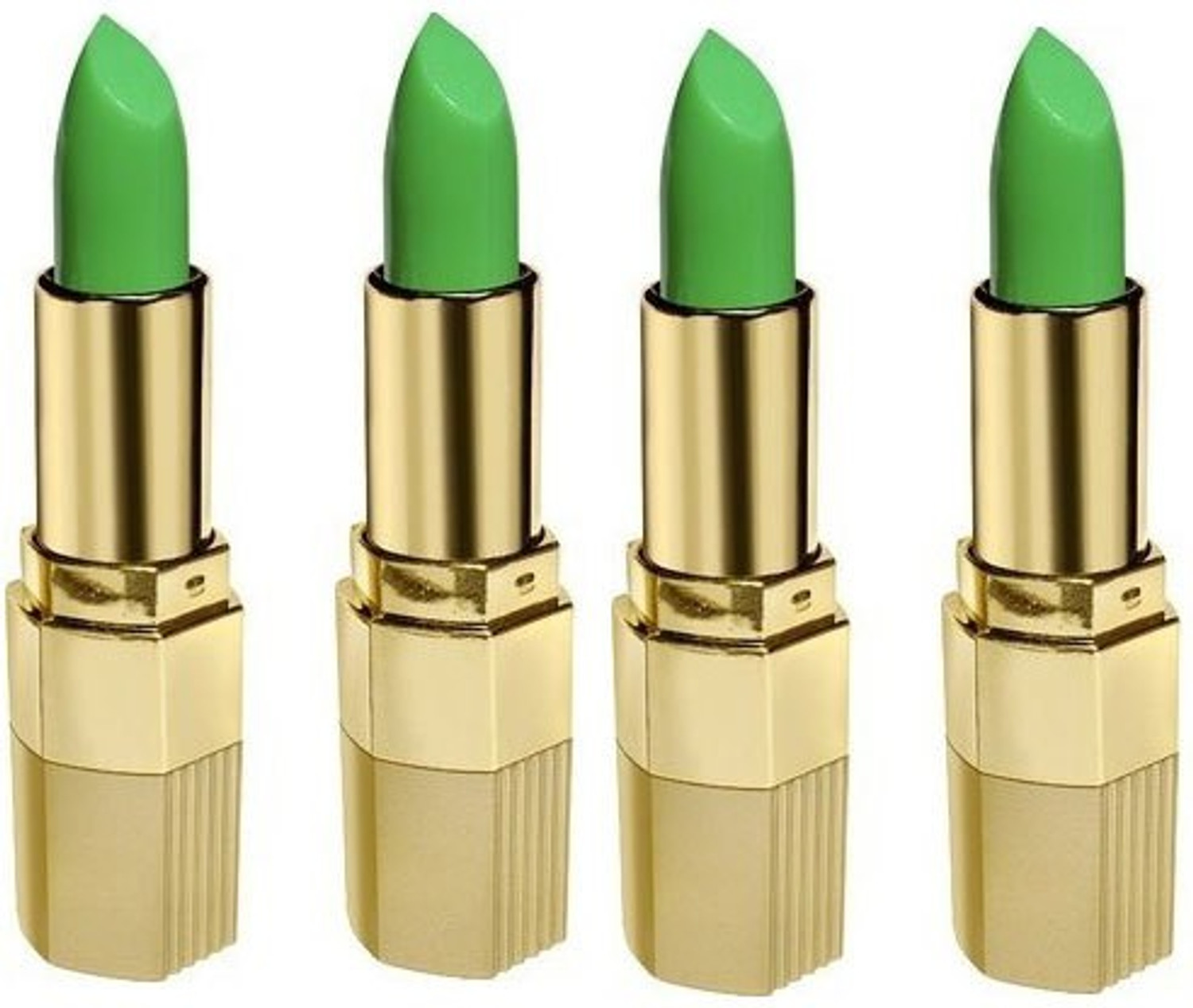 Image of BLUE HEAVEN Xpression LIpstick (set of 4) Green natural -101