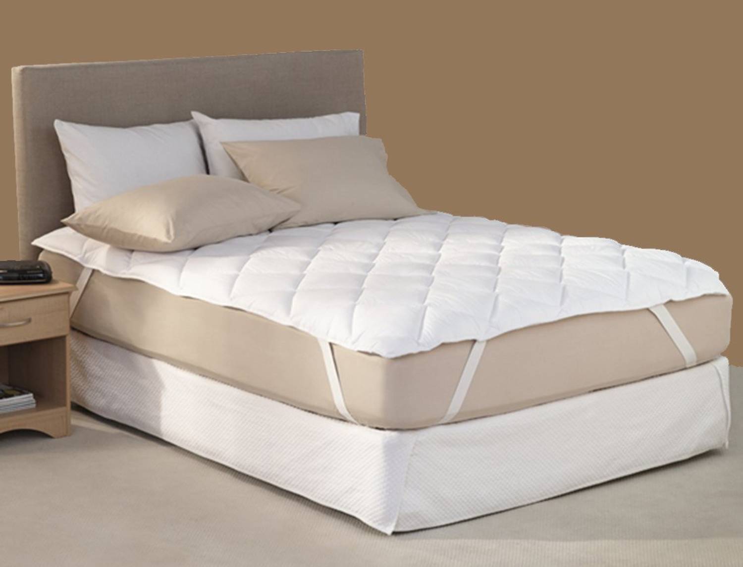 Adithya King Size Elastic Strap Cotton Breathable, Stretchable, Waterproof Mattress Cover