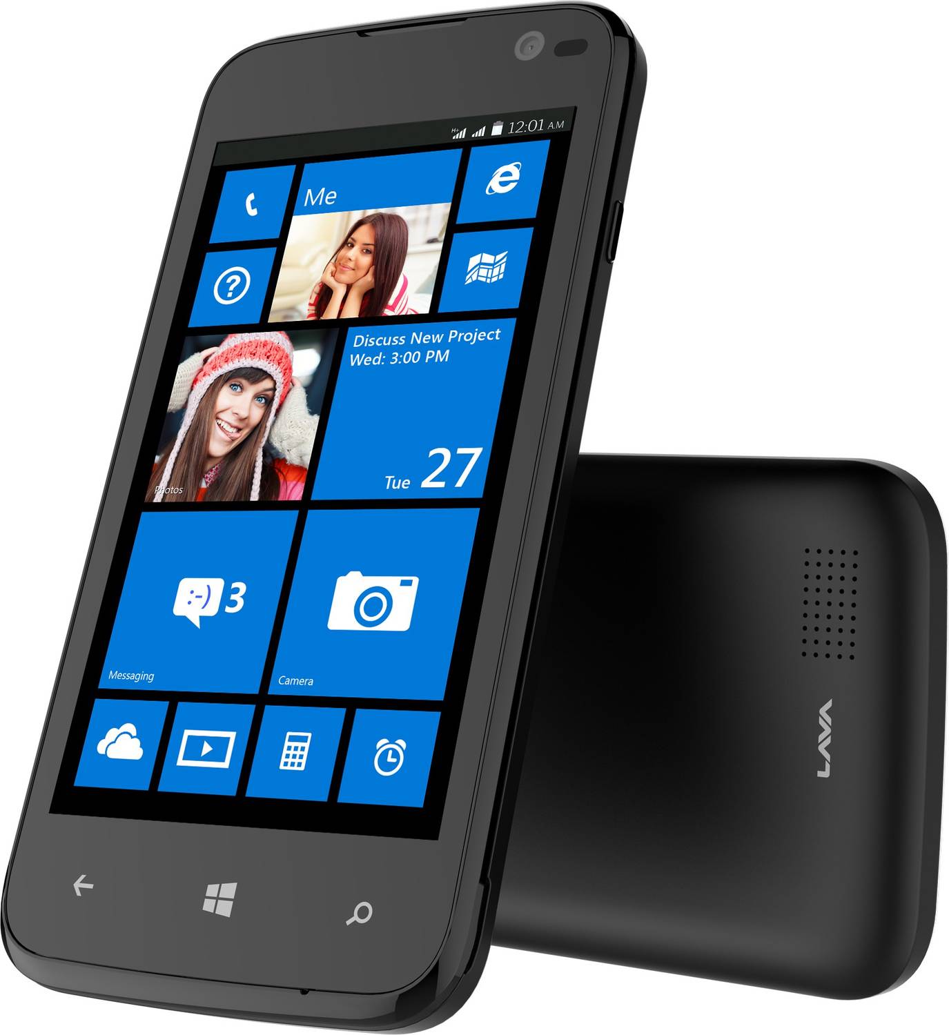 LAVA Iris Win1 (Black, 8 GB) (1 GB RAM)